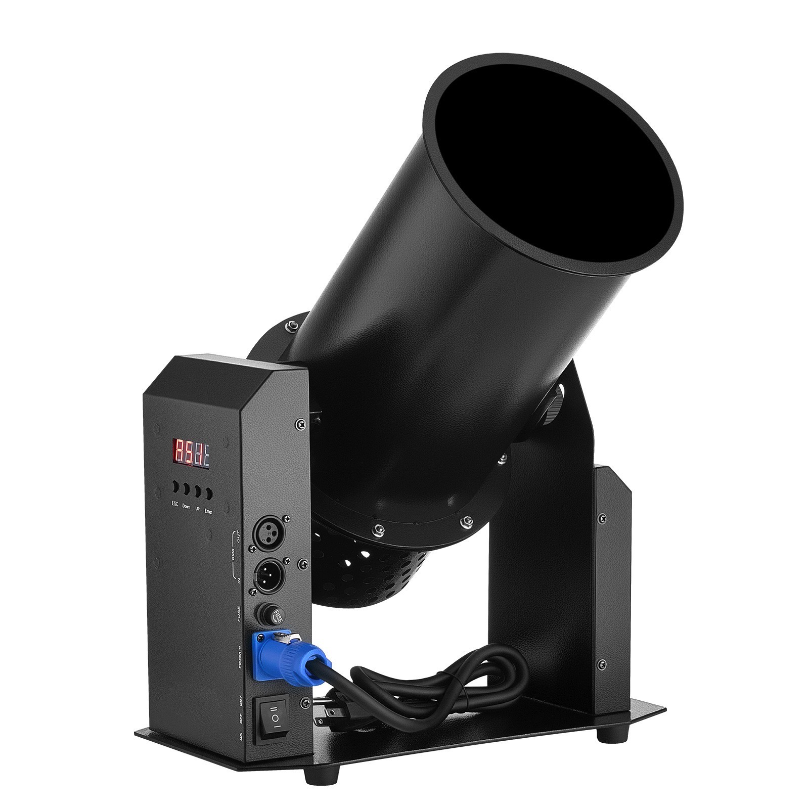 Uimoso 1500W Electric Confetti Machine Confetti Launcher Cannon DMX512 & Remote