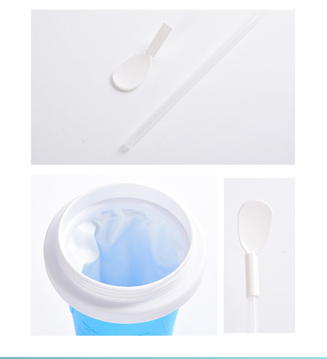 Slushie Maker Cup Quick-Frozen Smoothies Homemade Milkshake Bottle