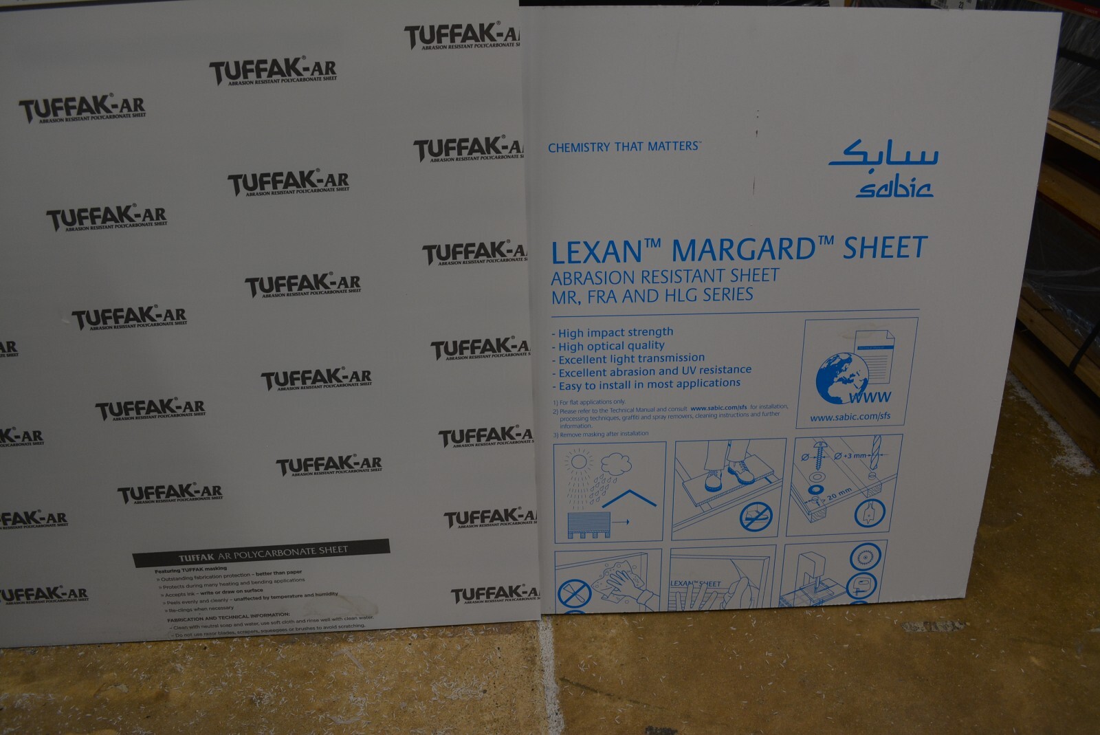 MR10 Lexan 3/16" Clear Sheet CHOOSE A SIZE