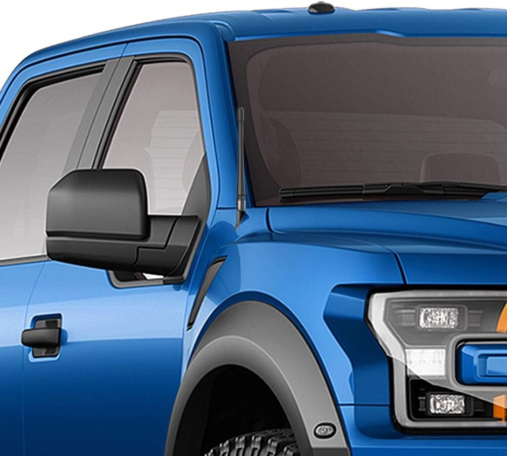 Antena Compatible Con Ford F150 2009-2025 | 7 Pulgadas Caucho Flexible Nuevo