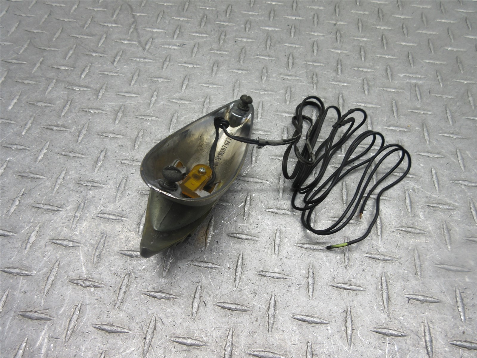 2000 99-05 Kawasaki Vulcan Drifter VN1500 Front Fender Eagle Emblem Light Badge