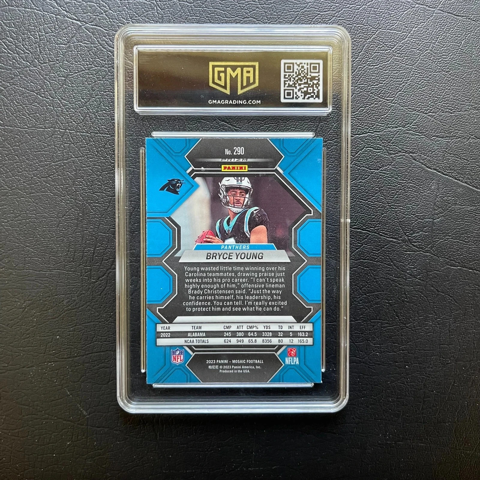 NFL Football Mystery Pack - 5 Cards | Bryce Young Slab Chase (1:16 Odds!)