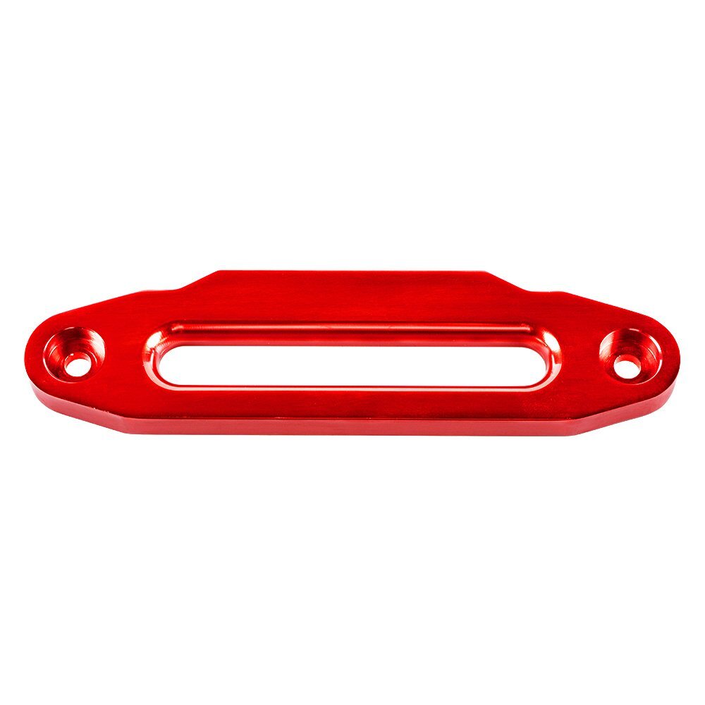 10 Inch Red Aluminum Hawse Fairlead for Synthetic Winch Rope 15000 LB ATV UTV