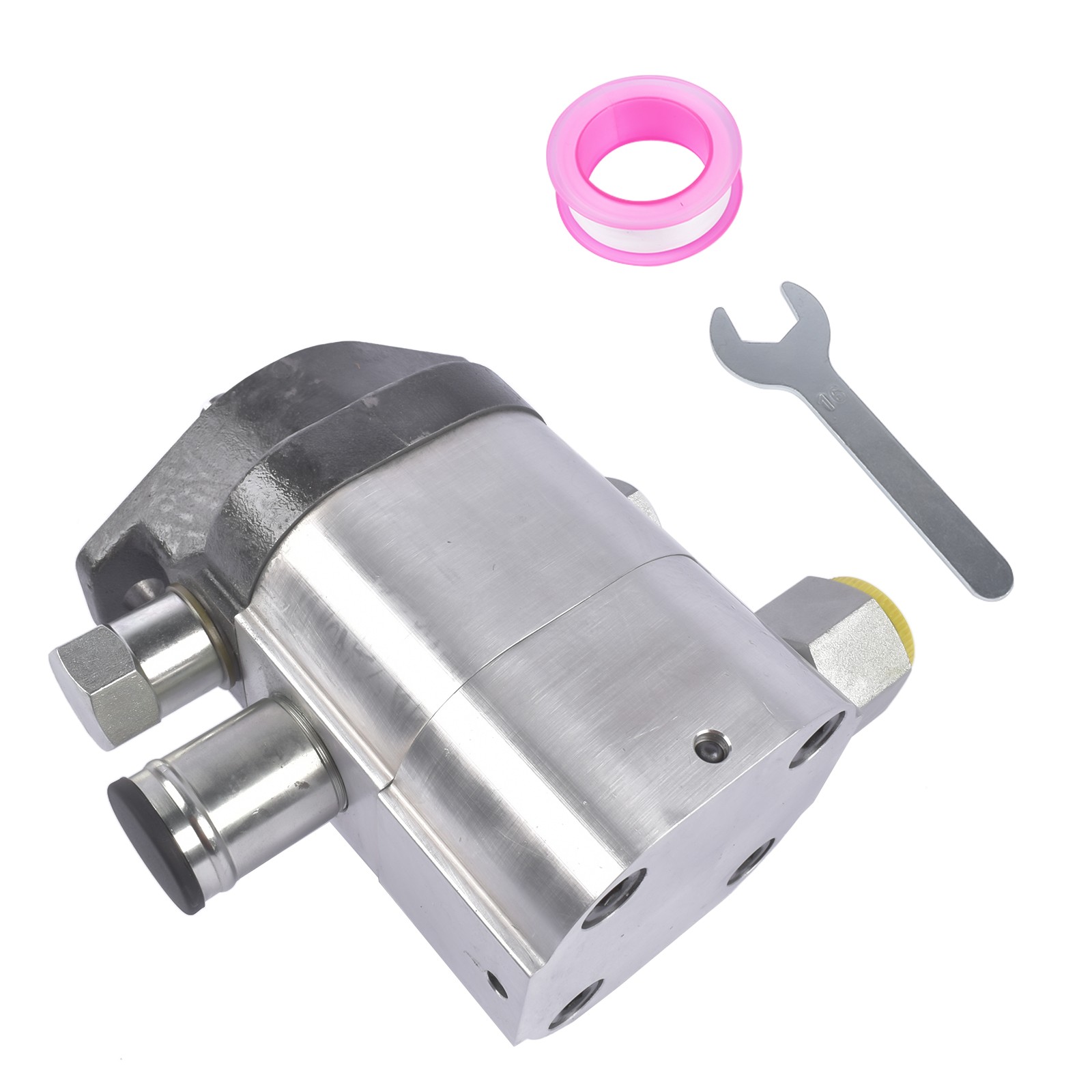 22 GPM 2-Stage Hydraulic Log Splitter Pump 3000 PSI 3600RPM Gear Pump 5/8" Shaft