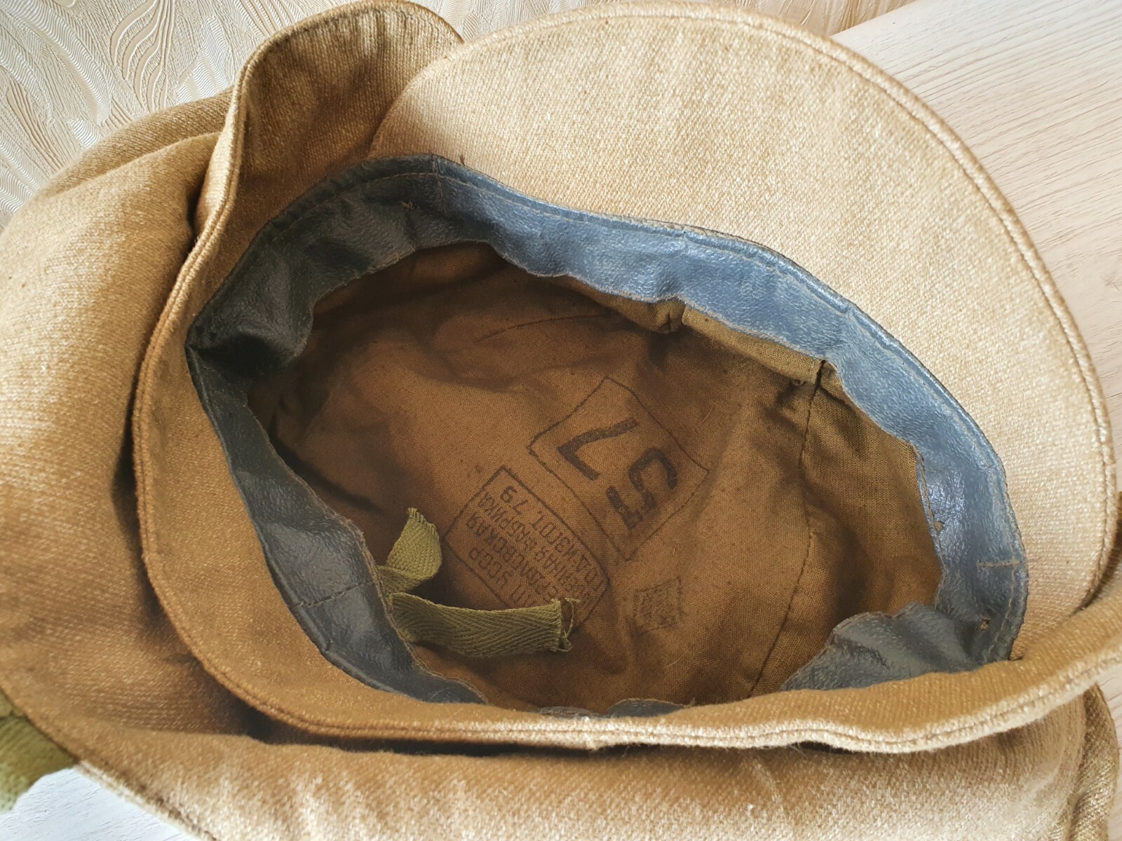 NOS Original Russian Afghanka Hat Cap with Face Cover Afghan War Size - L ( 58 )