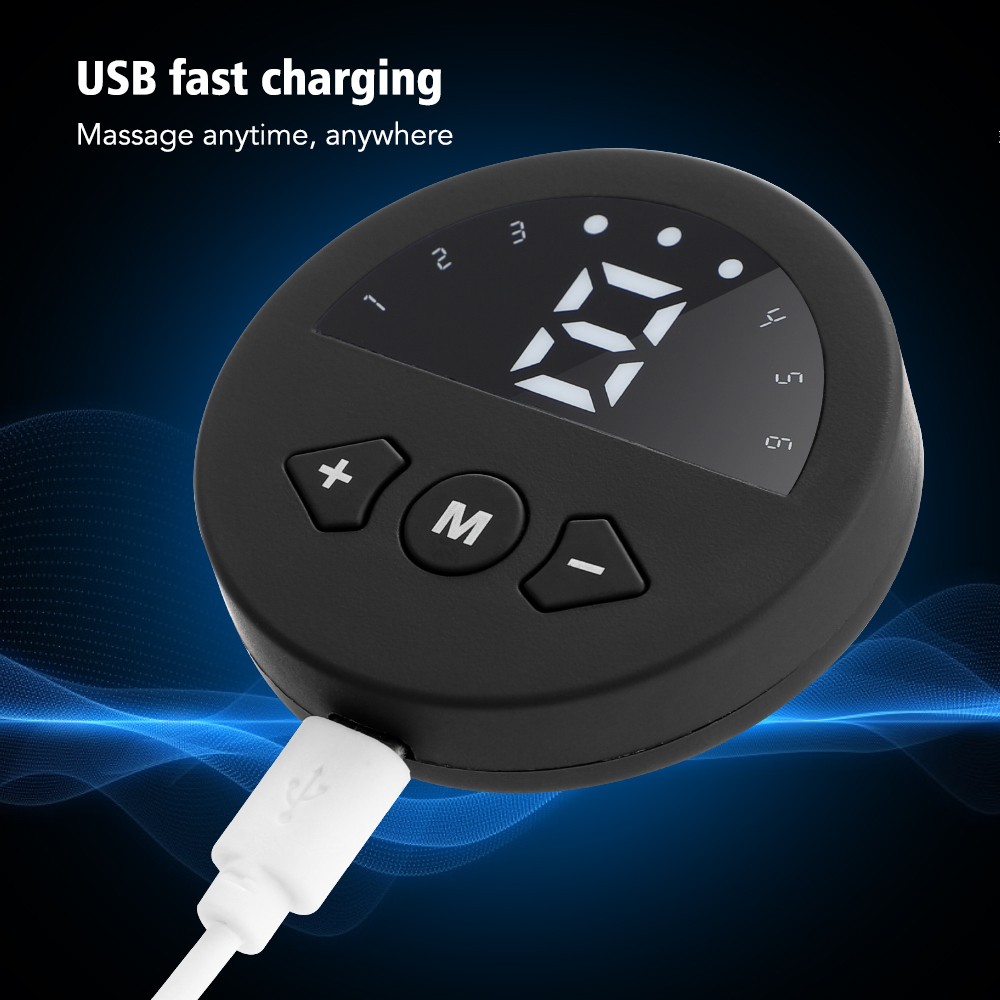 Electric EMS Abdominal Muscle Toning Trainer ABS Stimulator Toner Fitness Belt