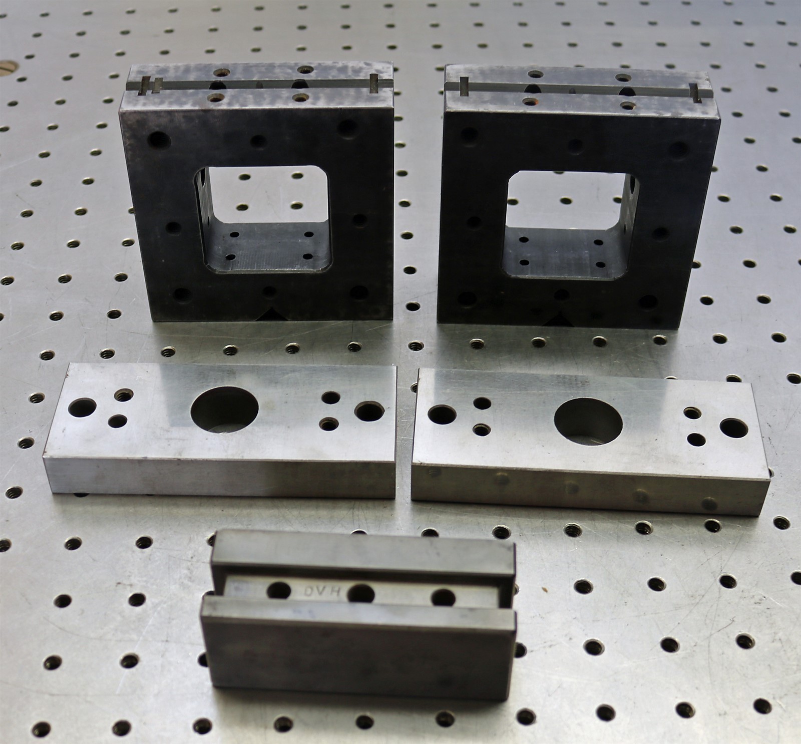 Lot Of Toolmaker Made Blocks, Fixtures, Grinding, Hardened & Ground - - E2867