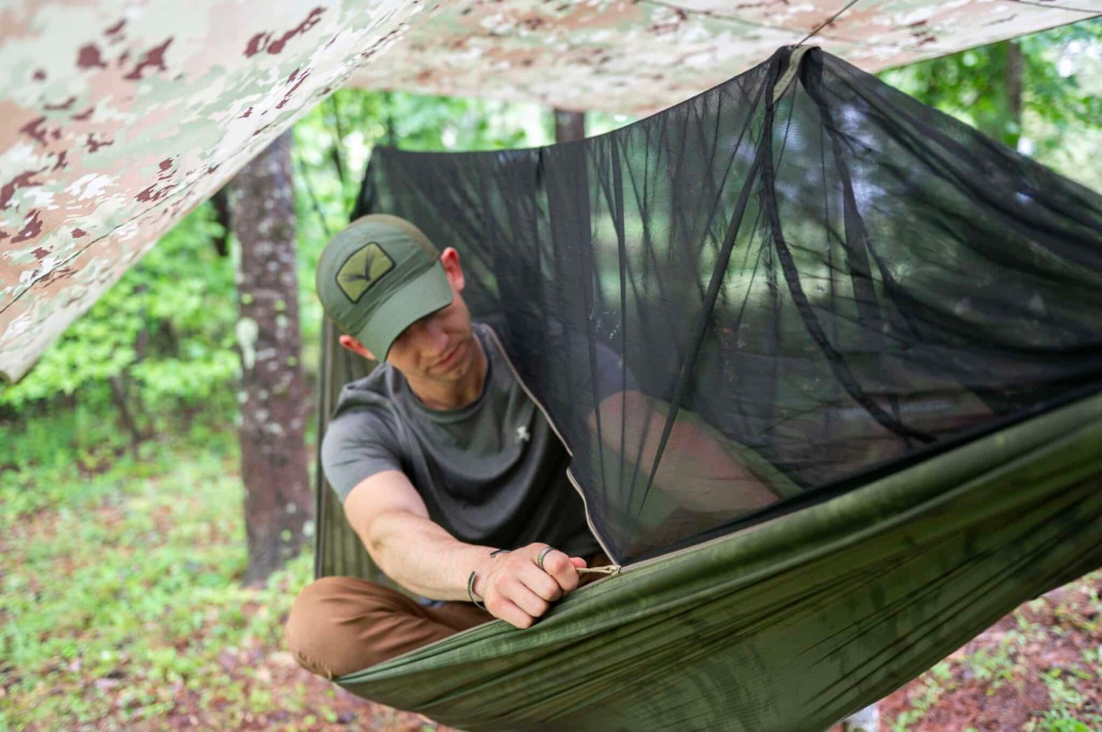 Litefighter Recon 1 Jungle Hammock & Waterproof Tarp OCP New Complete System