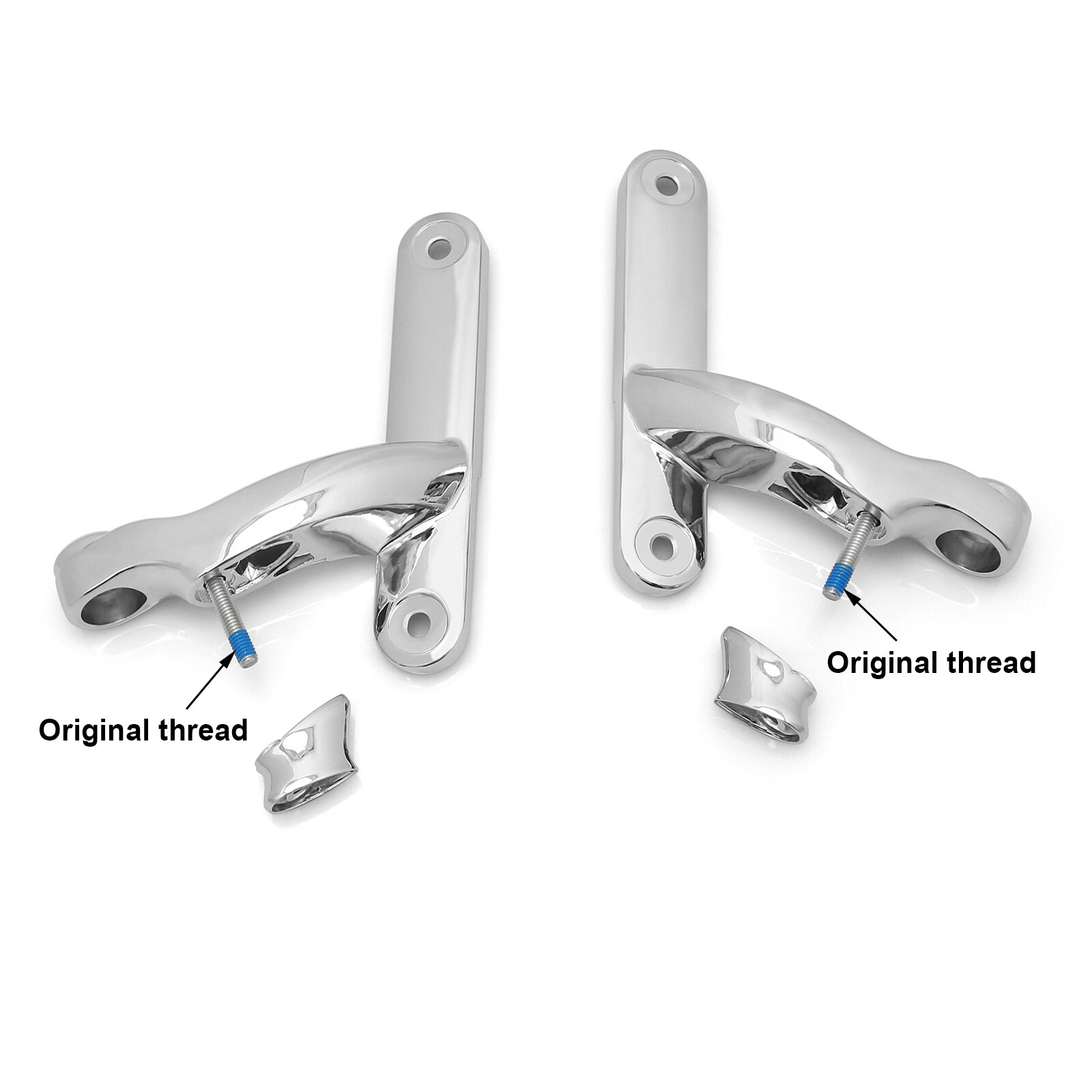 Auxiliary Lamp Fog Turn Signal Light Bracket Mounts For Harley Touring Flhx Fltr