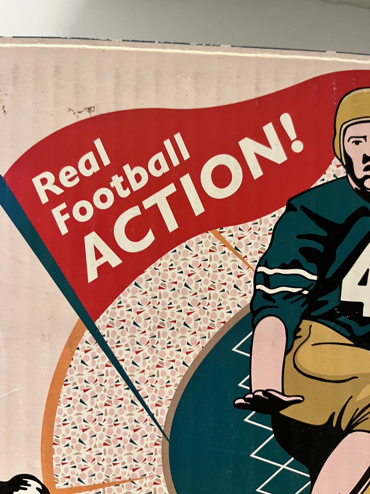 Vintage Schylling Big Game Football Classic Tin Football Game NOS