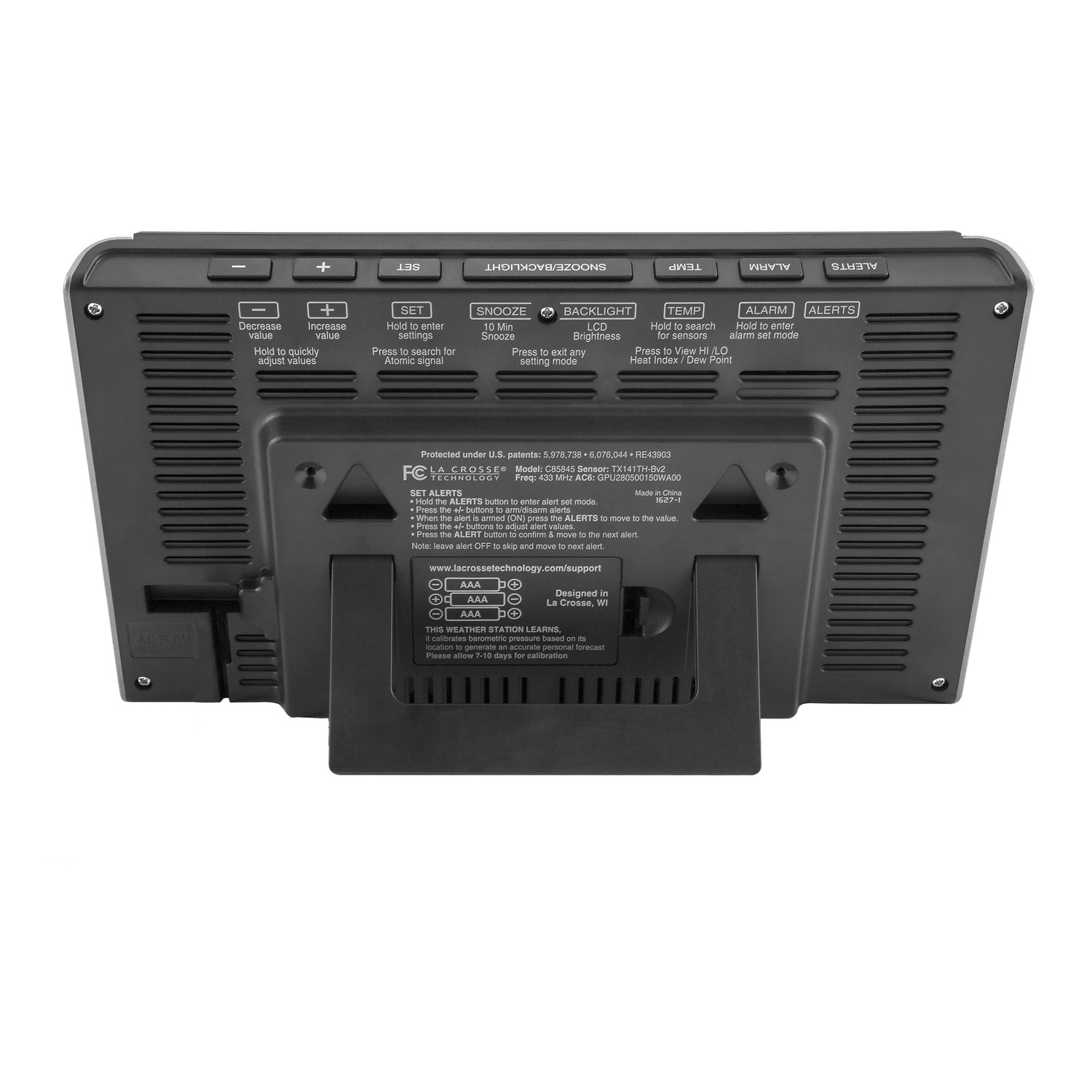 C85845 La Crosse Technology Wireless Weather Station TX141TH-BV3 - Open Box