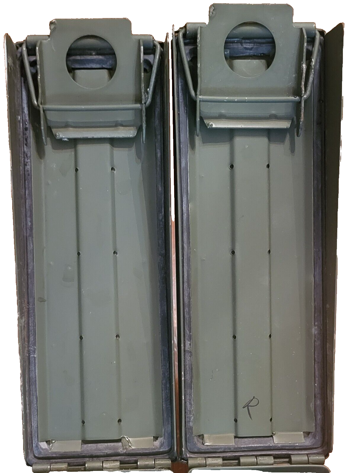 2 M19A1 .30 Cal 7.62x51mm Ammo Cans Excellent Condition