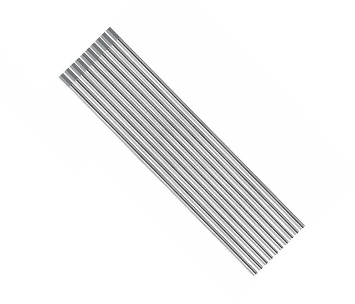 TIG Tungsten Electrodes 2% Ceriated 1/16" X 7" Gray Pack of 10