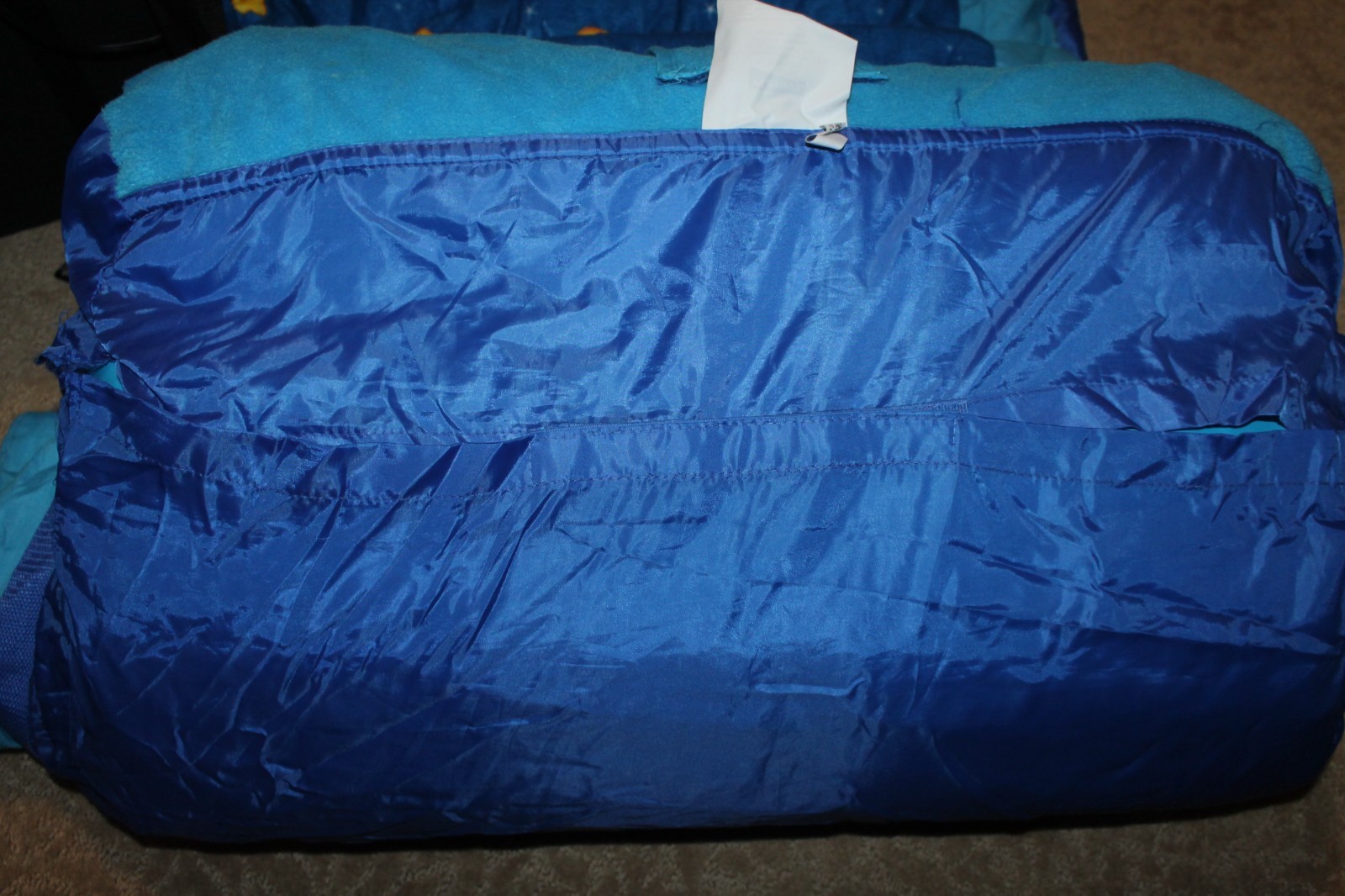 2004 CARE BEARS Convertible Sleeping Slumber Bed Bag Chair CAREBEARS Vintage