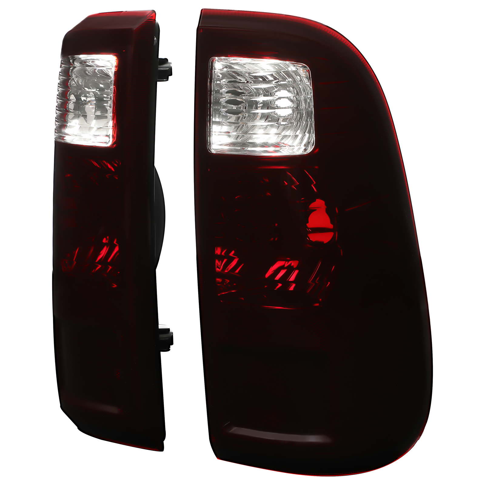 Red Smoke For Ford F250 F350 F450 F550 Super Duty 2008-2016 Tail Lights Pair