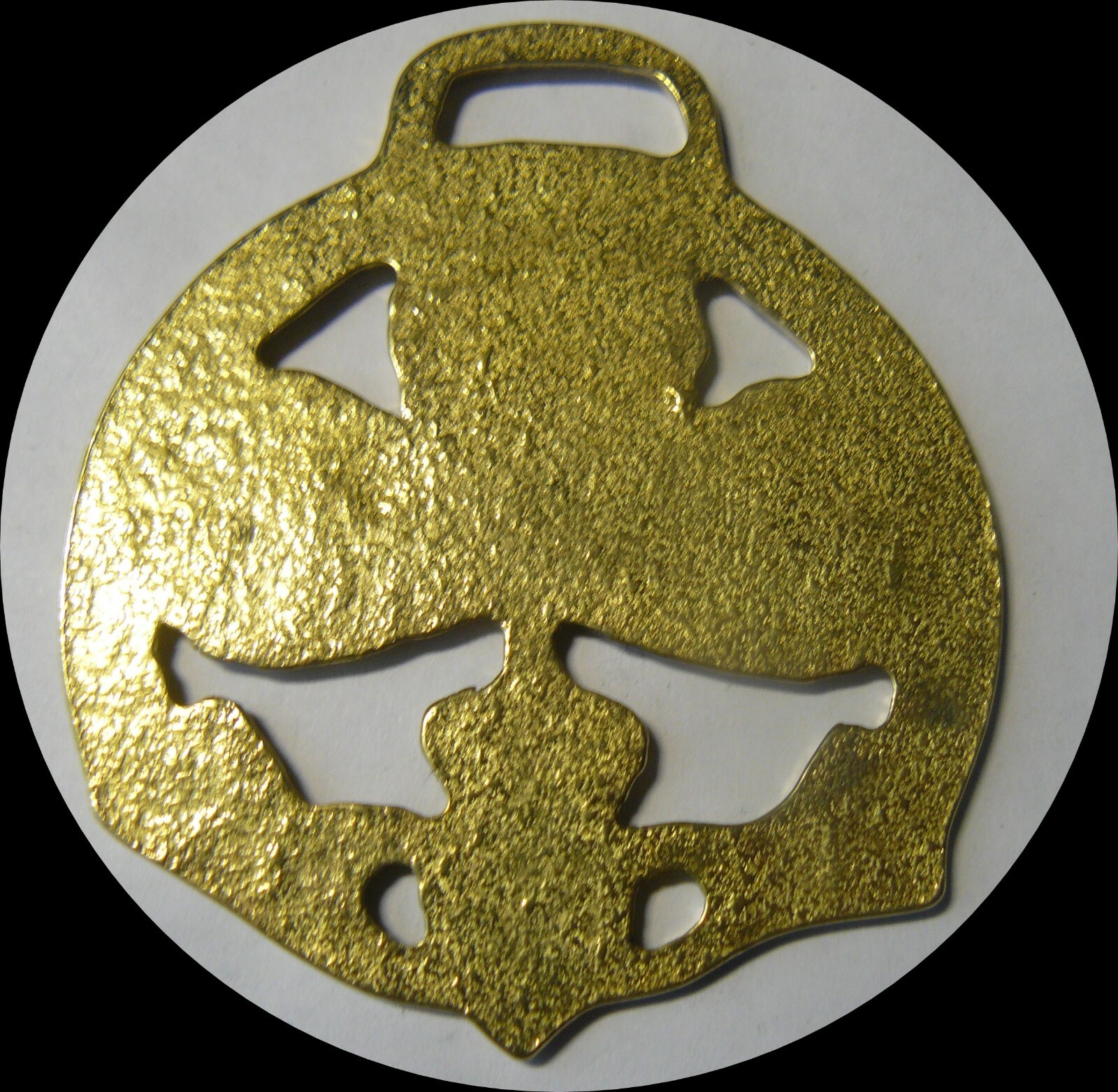 CLADDAGH HEART Horse brass (N1198)