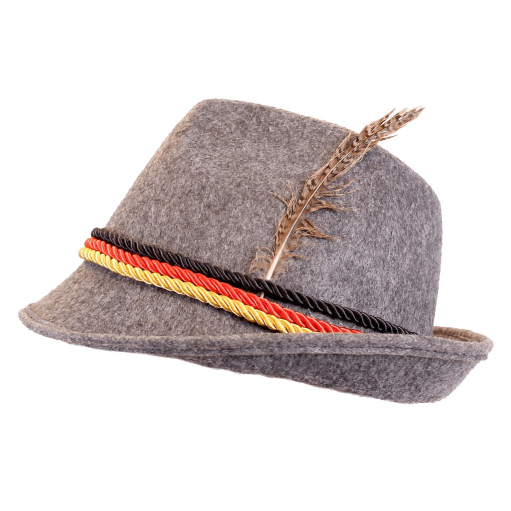 Unisex Bavarian German Oktoberfest Halloween Cosplay Costume Hat (3 Colors)