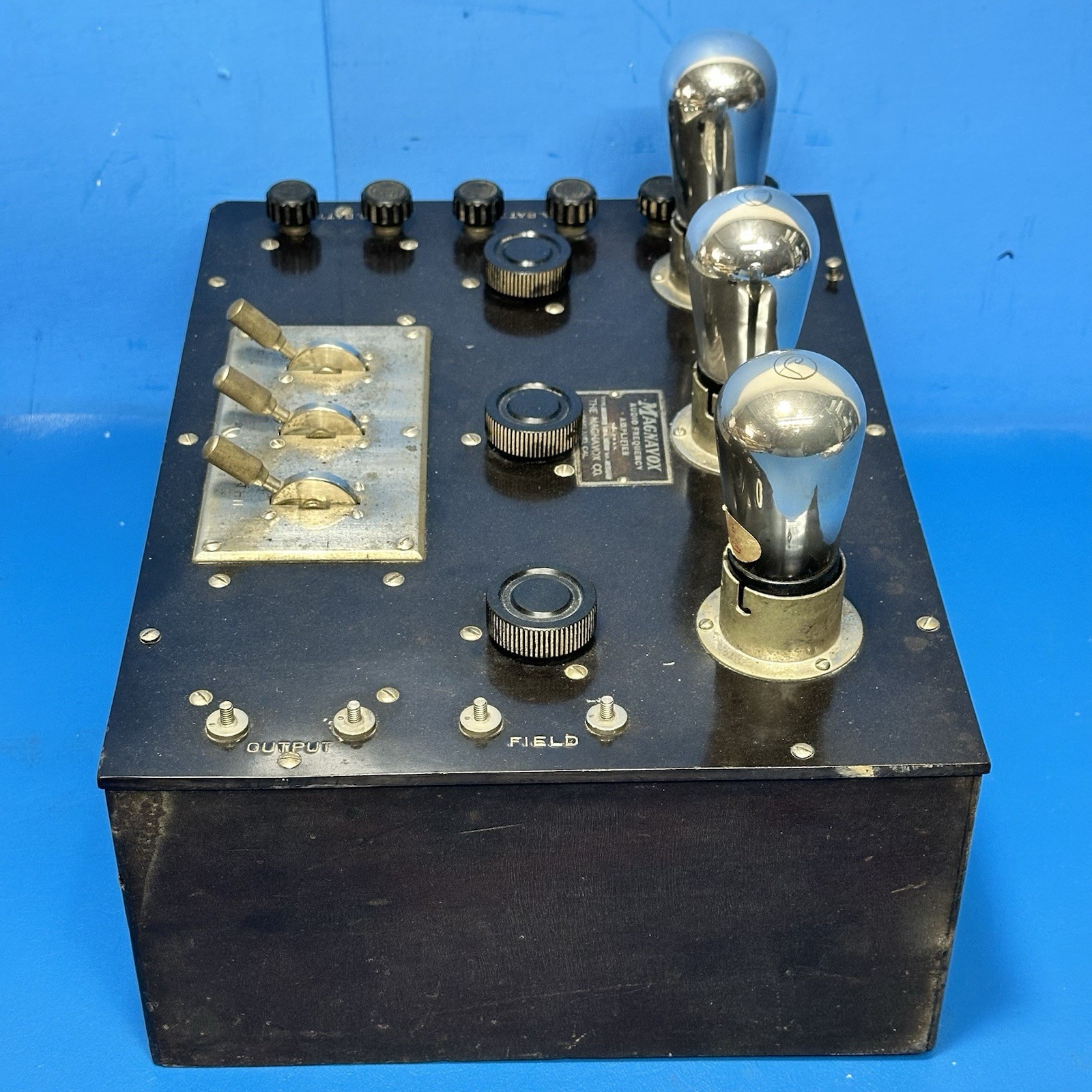 1920s MAGNAVOX AC3 AC 3 TUBE EXPOSED AMPLIFIER