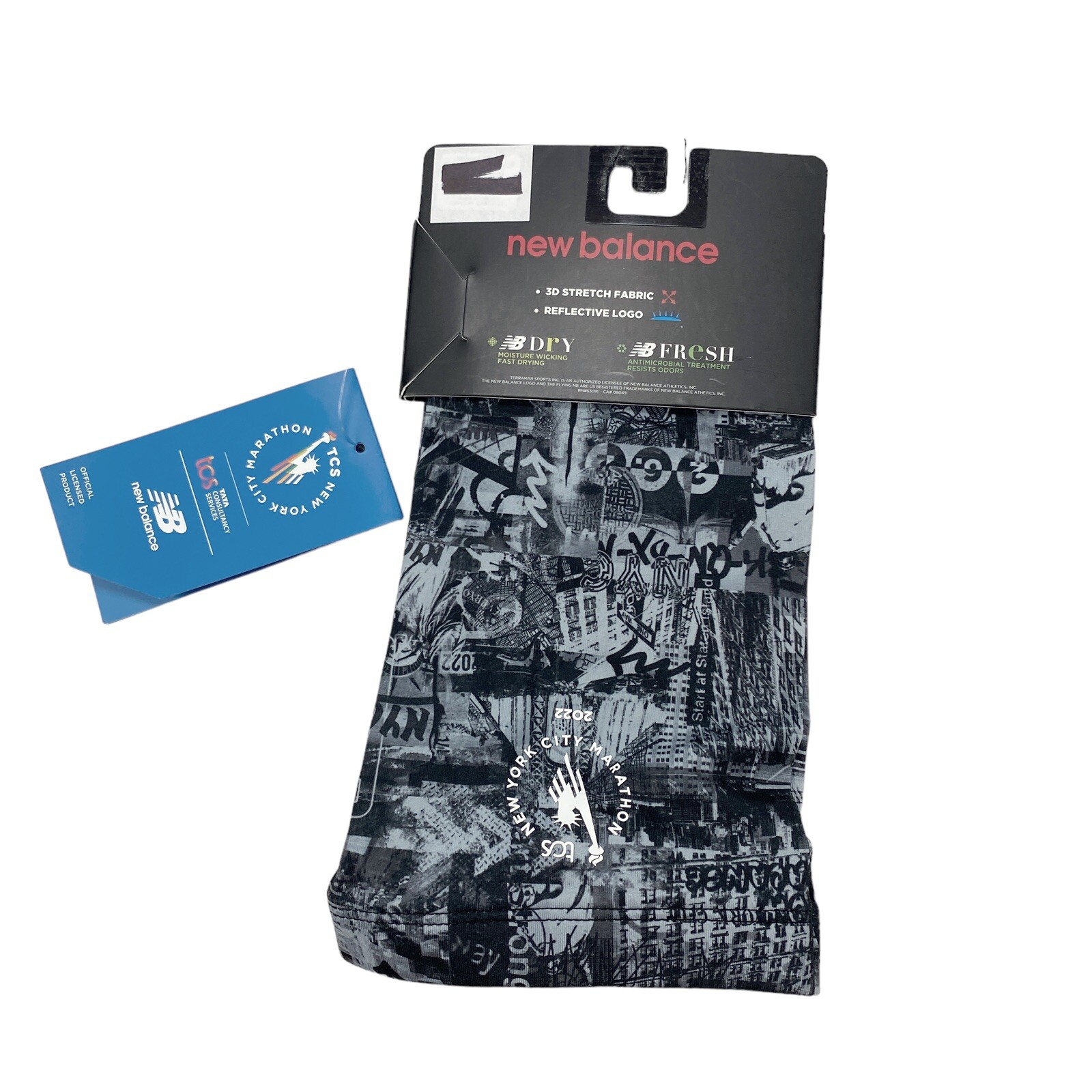 New Balance 2022 TCS New York City Marathon Performance Running Arm Sleeves L/XL