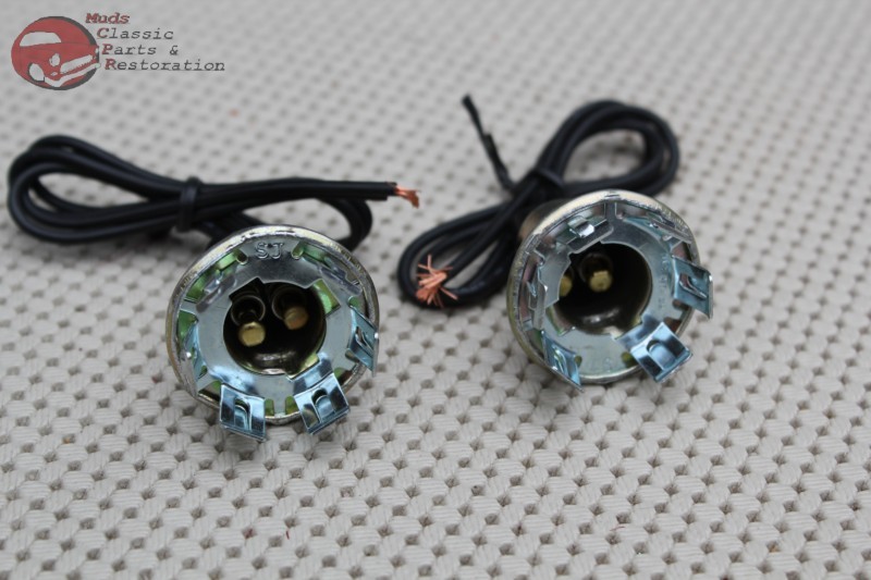 Chevy GM Light Lamp Sockets & Wiring Park Backup Brake Tail Lights Turn Signal