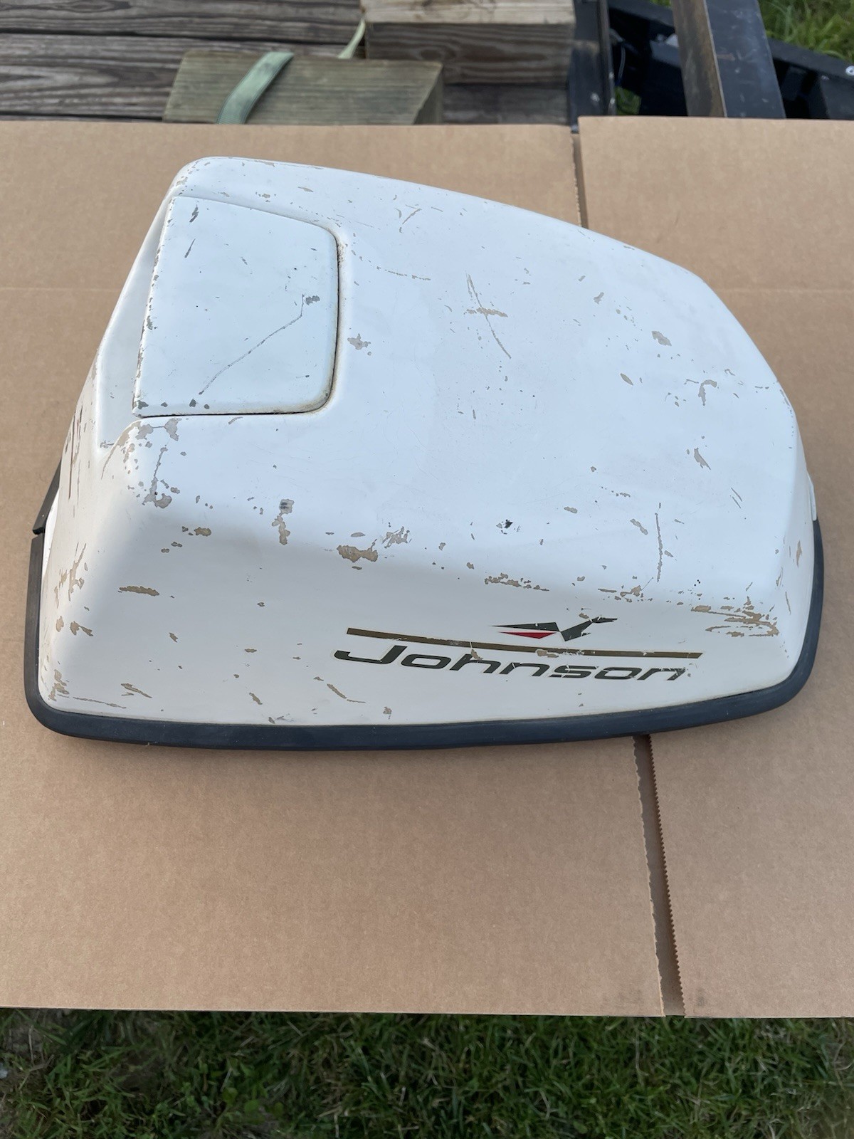 OMC Johnson Evinrude 6HP Outboard Motor Cowling Hood Cover Lid