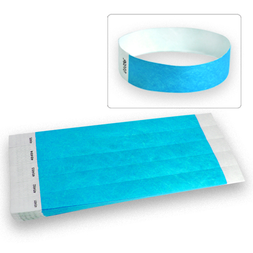 100 3/4”Tyvek Wristbands- Choose Your Color-Bars,Events,Clubs,Security,ArmBands