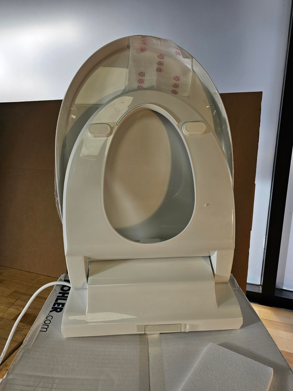 Enlongated Kohler C3-325 28119-0 Bidet Toilet Seat Heated w/ Remote