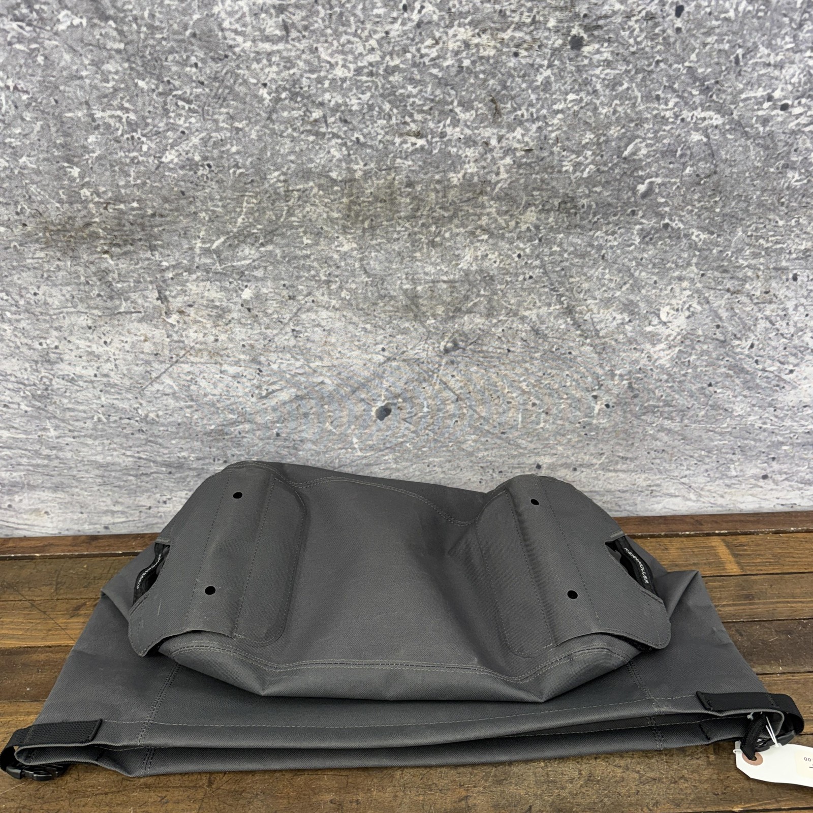 Riese & Muller Front Carrier Bag Large Gray Bike Rack Pack Water Resistant 625g