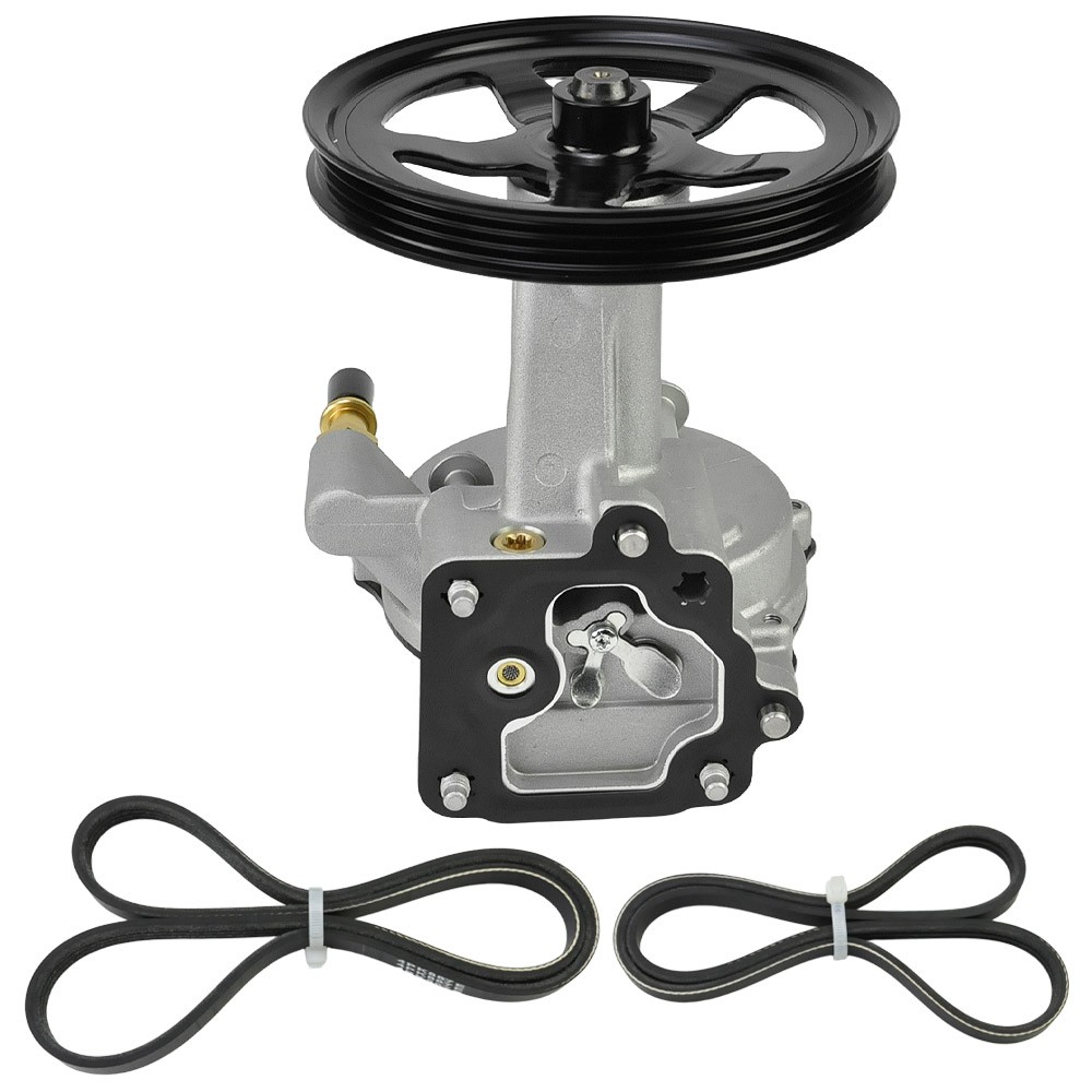 Vacuum Pump&Belt For Chevrolet Suburban Tahoe Silverado GMC Yukon Escalade 15-20