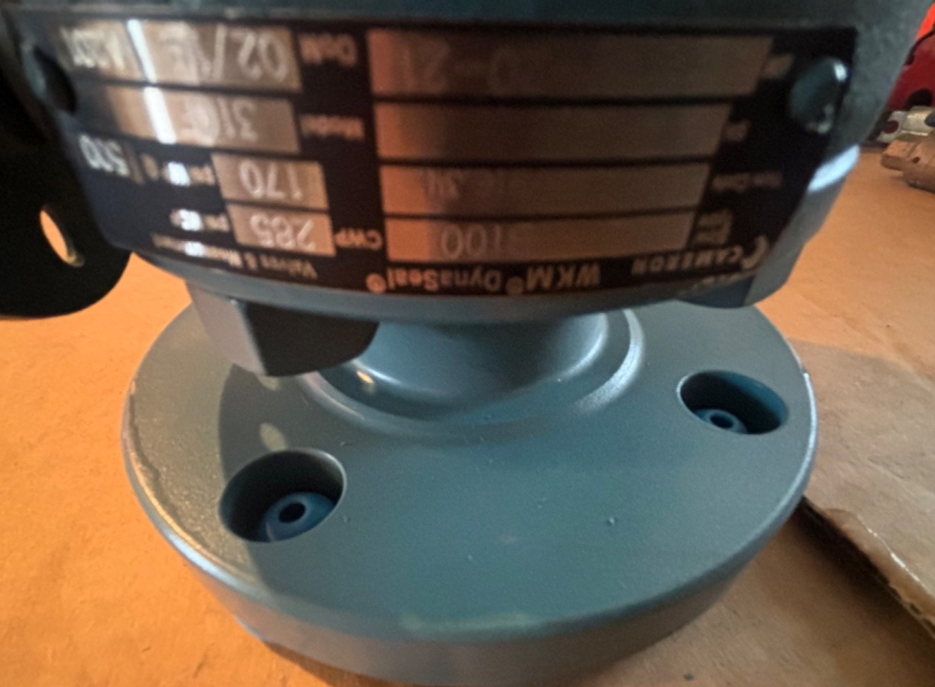 CAMERON WKM 310F Ball Valve | 2" 150 RF Flanged Full Port | Lever Operated