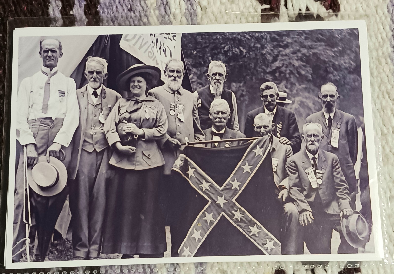 Confederate Veterans- Gettysburg Reunion- July 1913- 4"x6"- Qty. 2