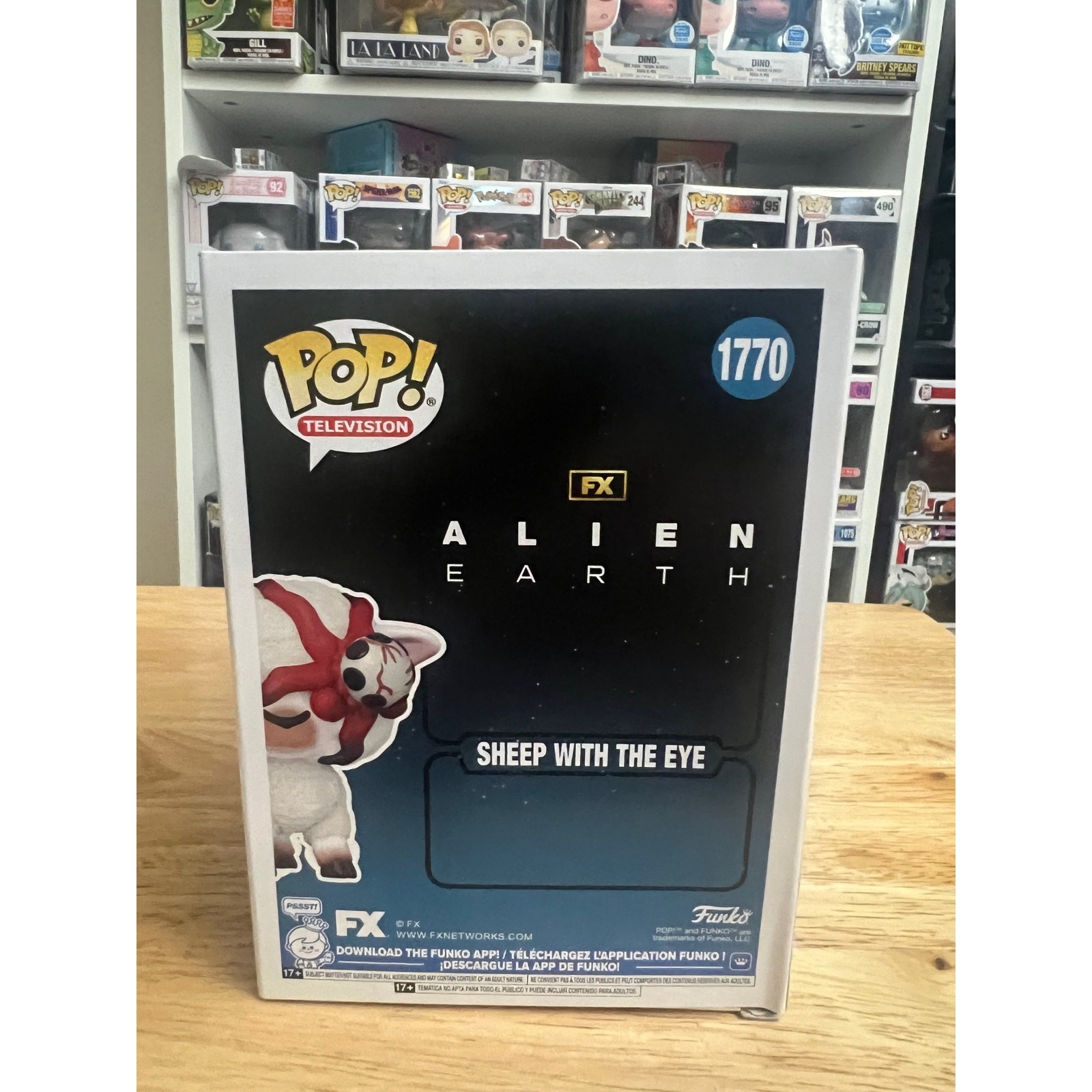 EXCLUSIVE Sheep with the Eye Alien Earth Funko Pop #1770 Horror Television TV