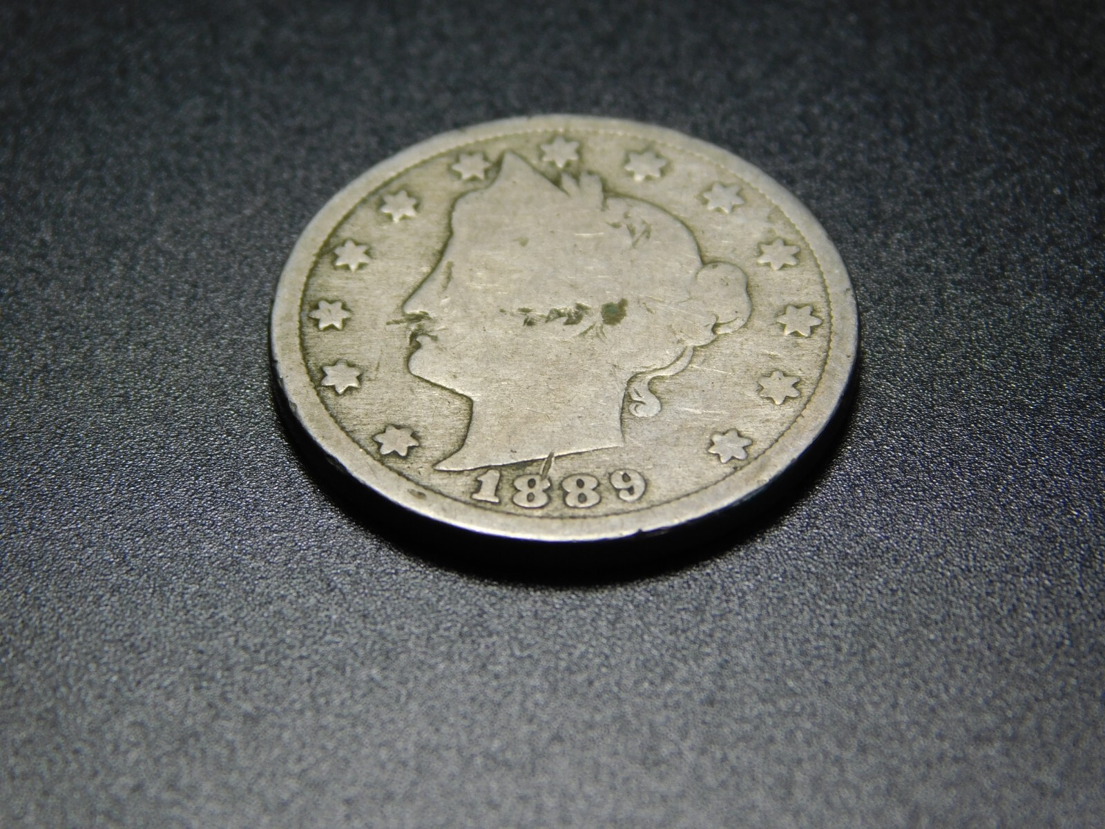 OLD US COINS 1889 V LIBERTY NICKEL