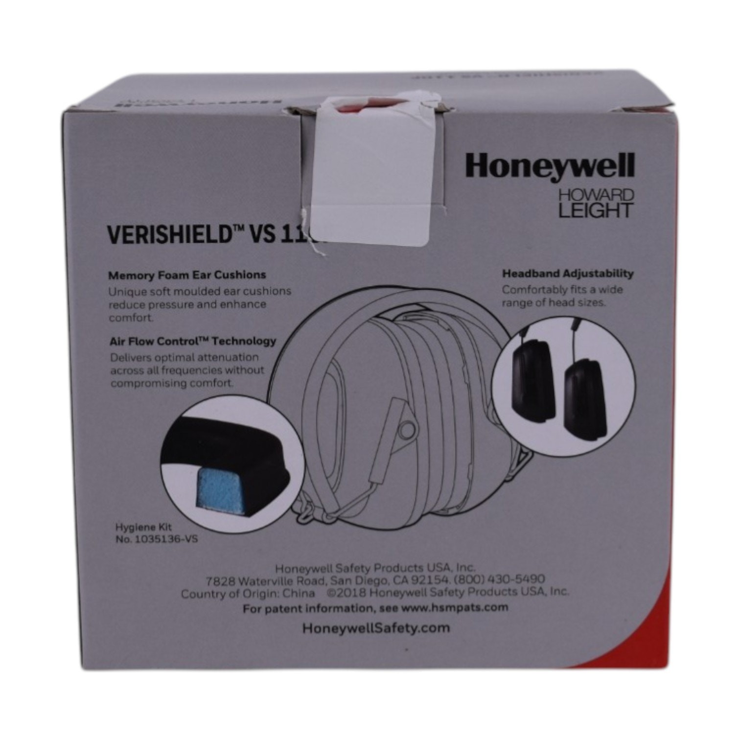 Honeywell Howard Leight VeriShield VS110F Compact Folding Earmuffs – NRR 24