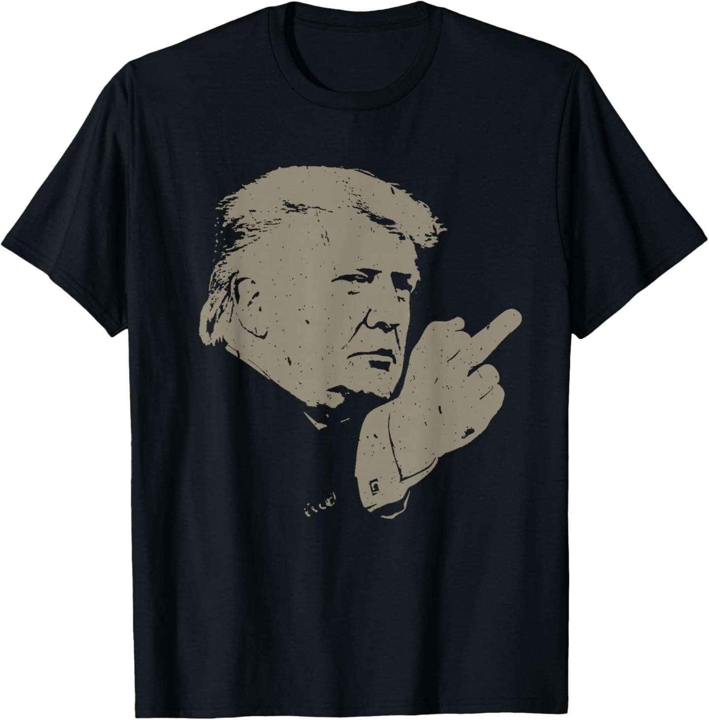 Trump Middle Finger Funny Trump Meme 2026 T-Shirt