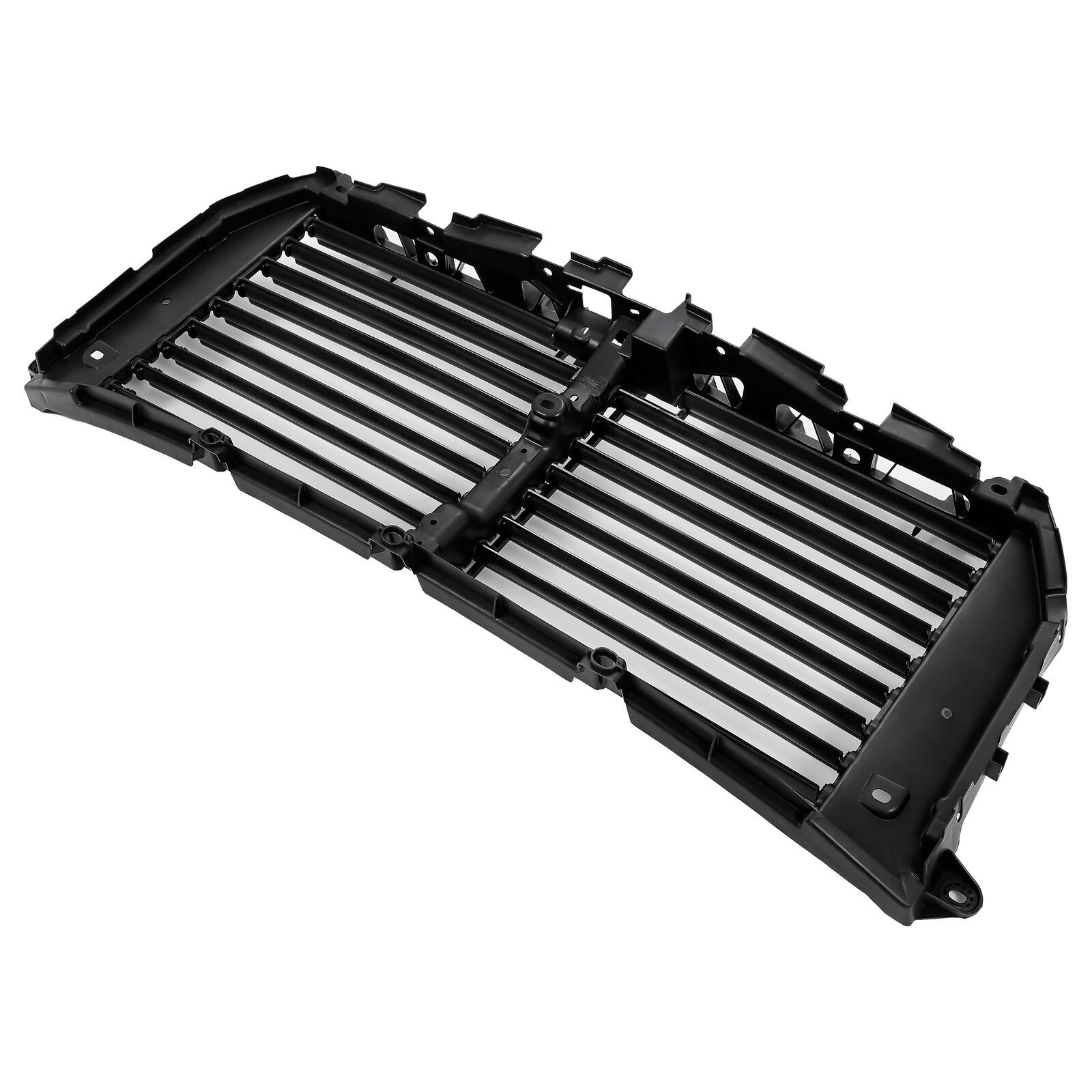 For Ford F-150 2015-2017 Front Upper Radiator Grille Air Shutter Assembly Black