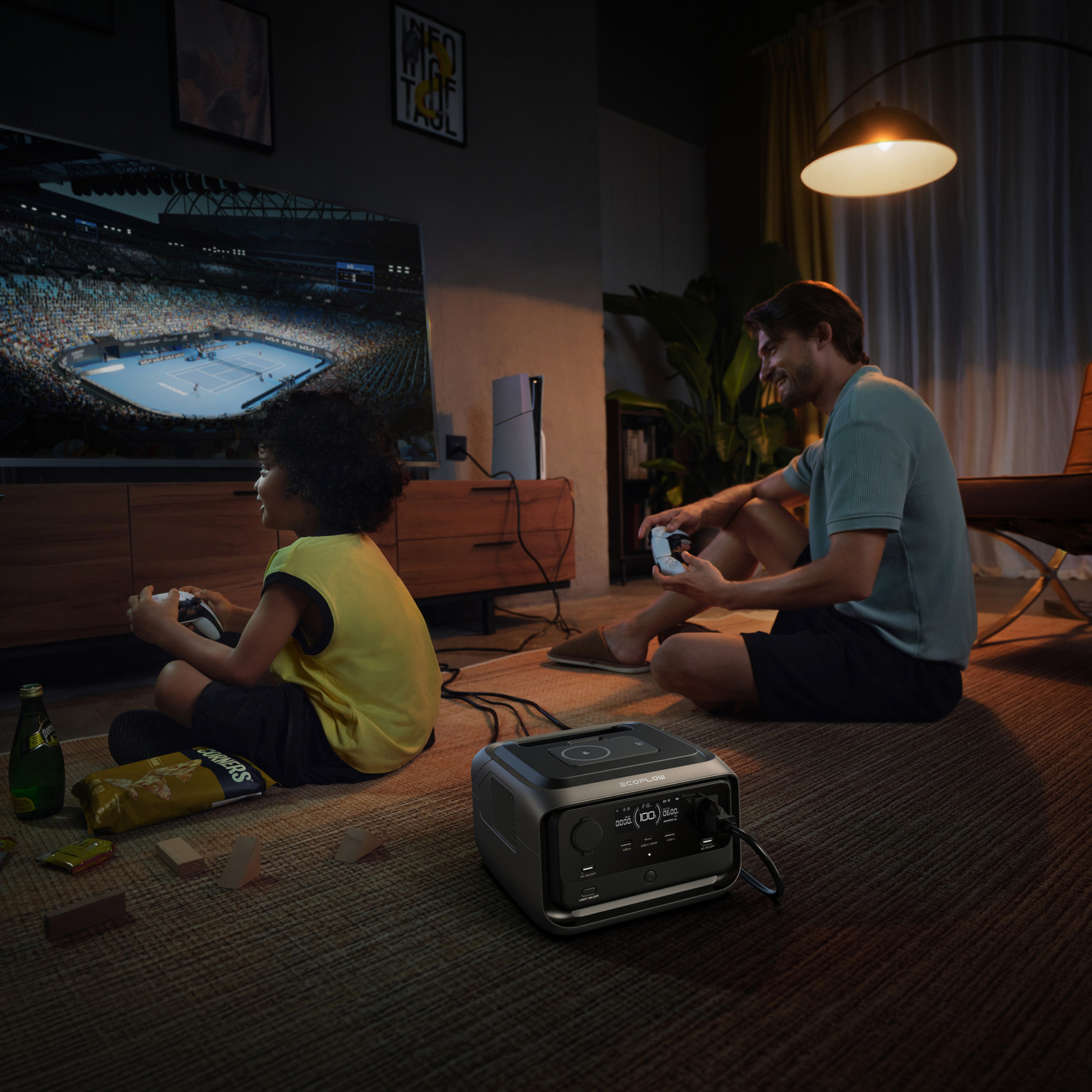 EcoFlow River 3 Plus 286Wh Wireless Boost Combo & 45W Solar Panel Kit for Travel