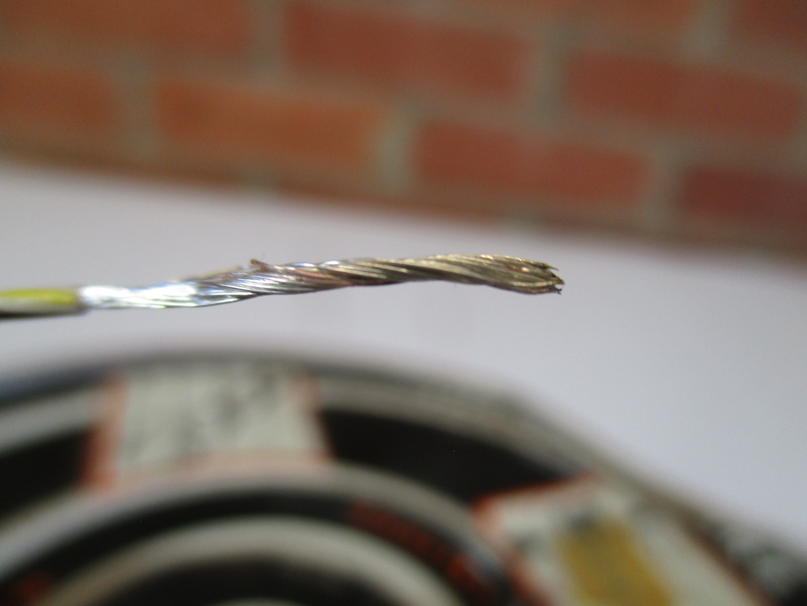 Thermax 22 AWG Stranded SPC Wire PTFE Teflon Mil-Spec Red Brown yellow NOS