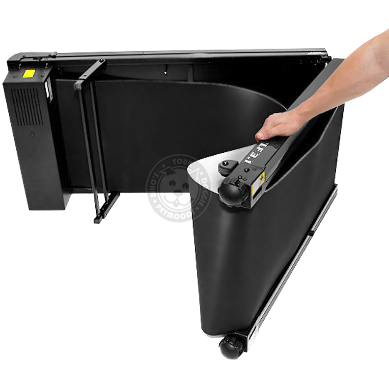 dogPACER Dog Treadmill Folds Portable Small Med Large Dogs 1-179 lbs NEW