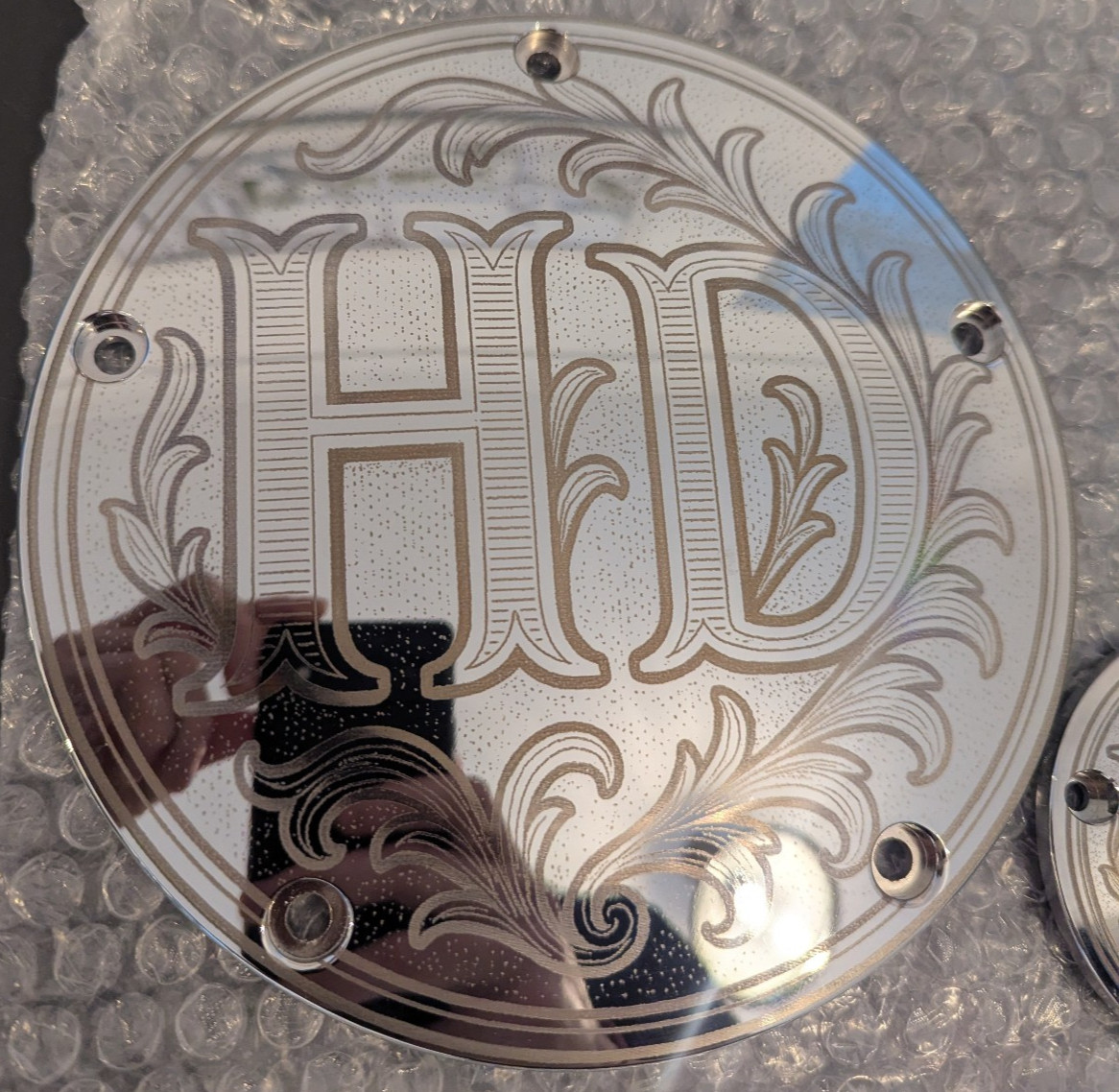 Custom Engraved Derby Cover and Timing Cover HD set Fits Harley Davidson