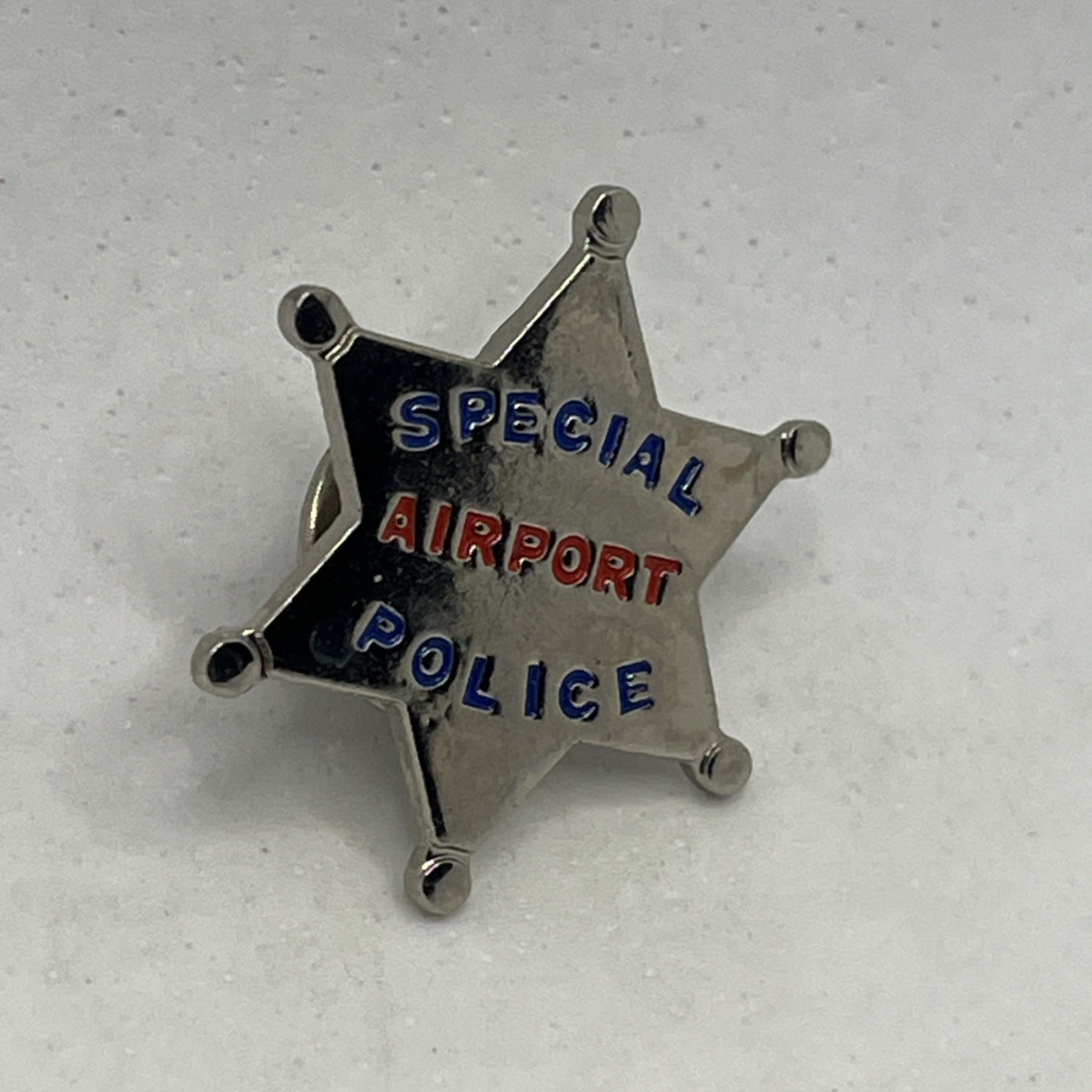 Special Airport Police Department Law Enforcement Enamel Lapel Hat Pin
