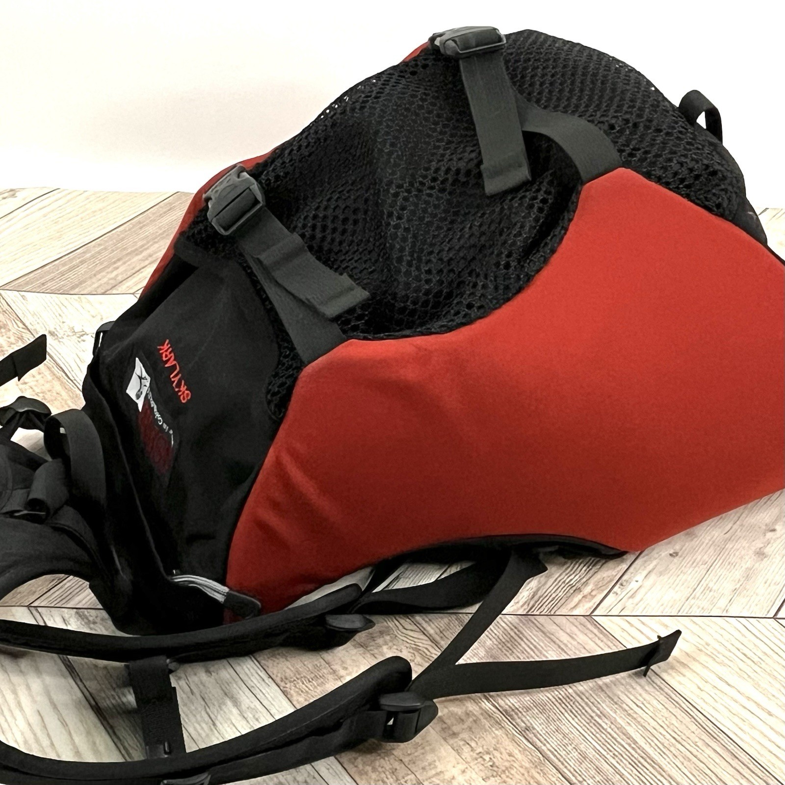 Osprey Skylark Backpack Colorado USA Orange Black Waist & Shoulder Strap Large