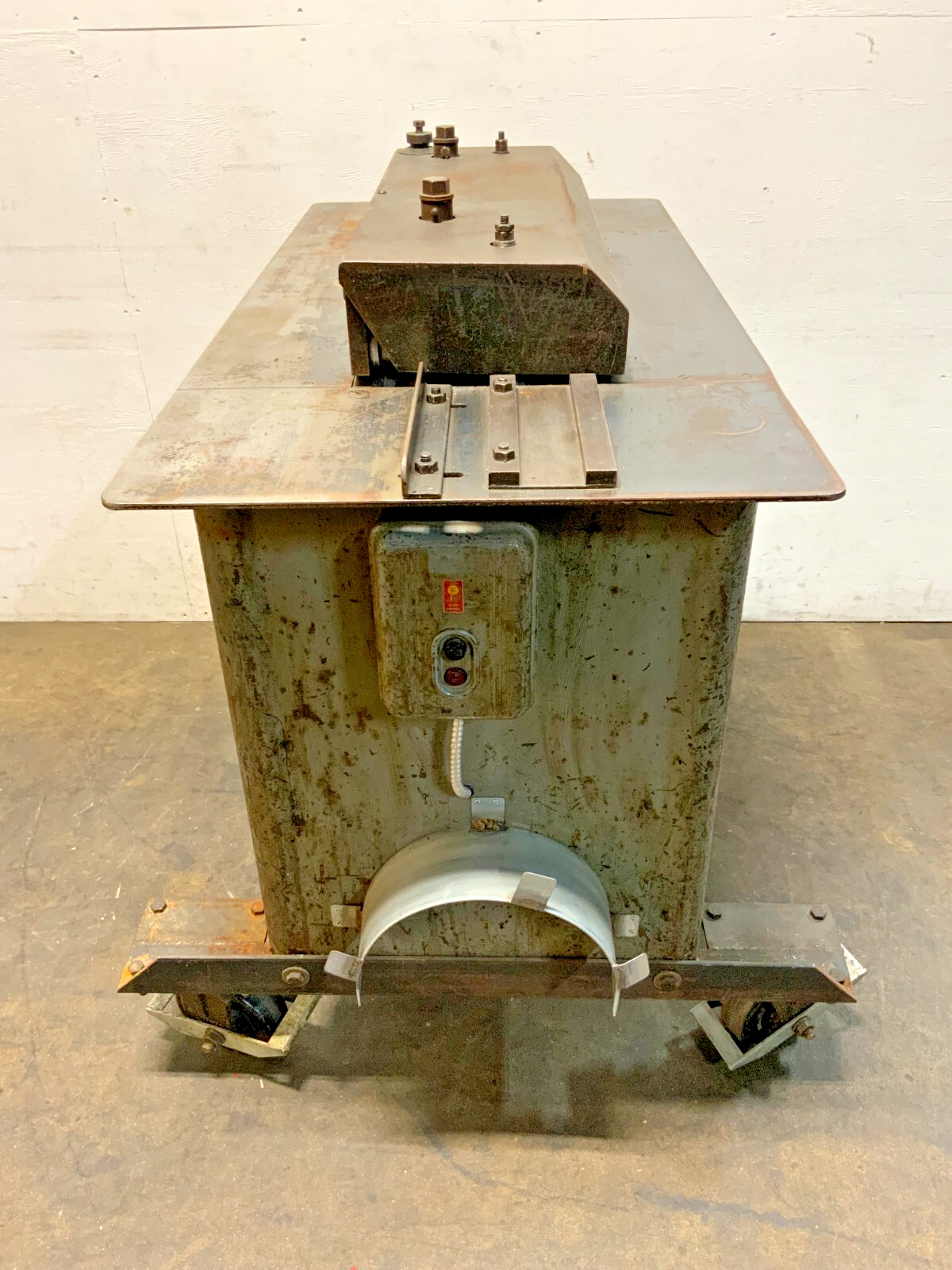 Pittsburgh Lockformer 18 GA Gauge Roll Cleat Former Power Flanger Machine D11B