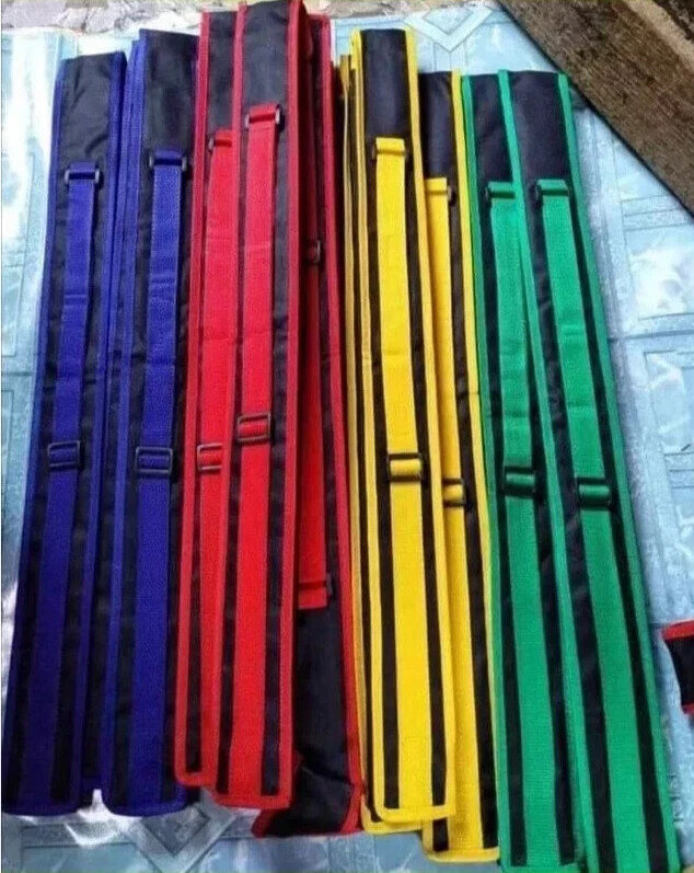 Pair (2 pieces) Magkuno Arnis Escrima Kali Baston Martial Arts Sticks with Case