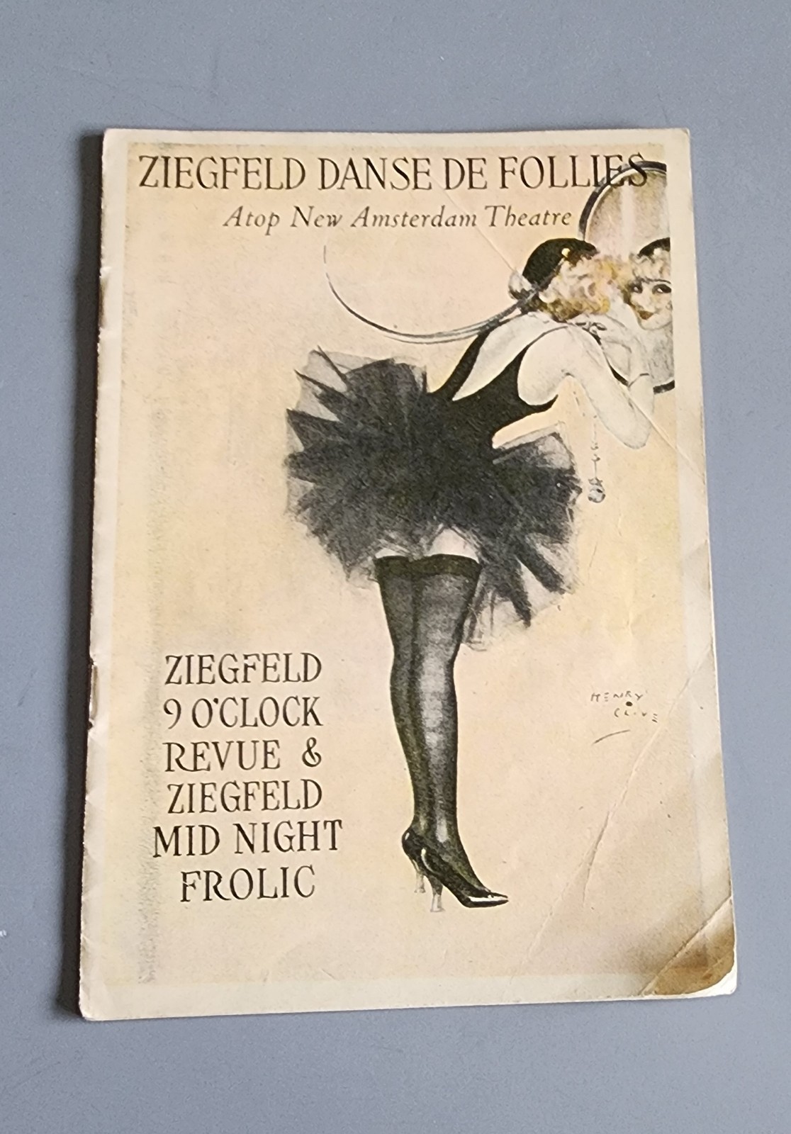 Fannie Brice "ZIEGFELD 9 O'CLOCK REVUE" Lillian Lorraine 1918 AMSTERDAM Theatre