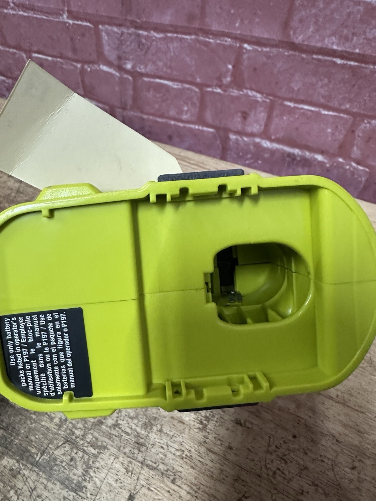 RYOBI ONE+ 18V 18-Gauge Cordless AirStrike Brad Nailer P321 (Tool Only) Used