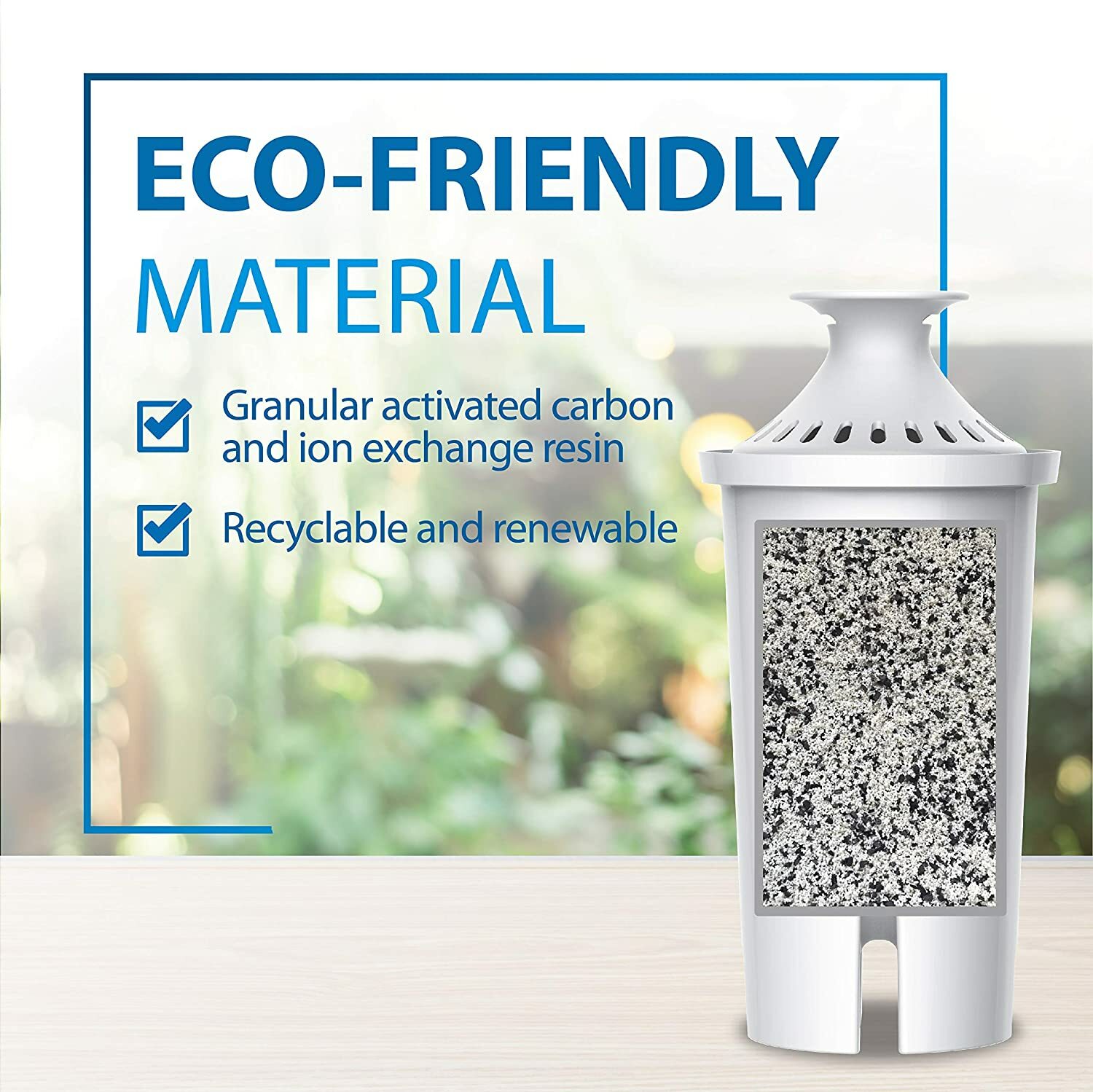 FilterLogic Pitcher Water Filter, Replacement for Brita Classic (6 packs)