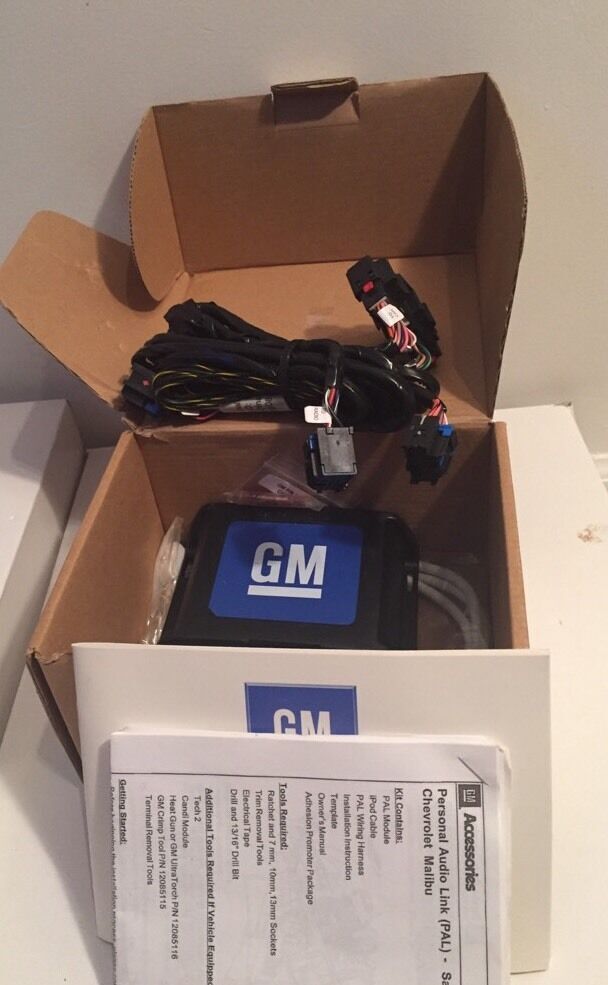 Personal Audio Link - iPod Interface GM part # 19166154