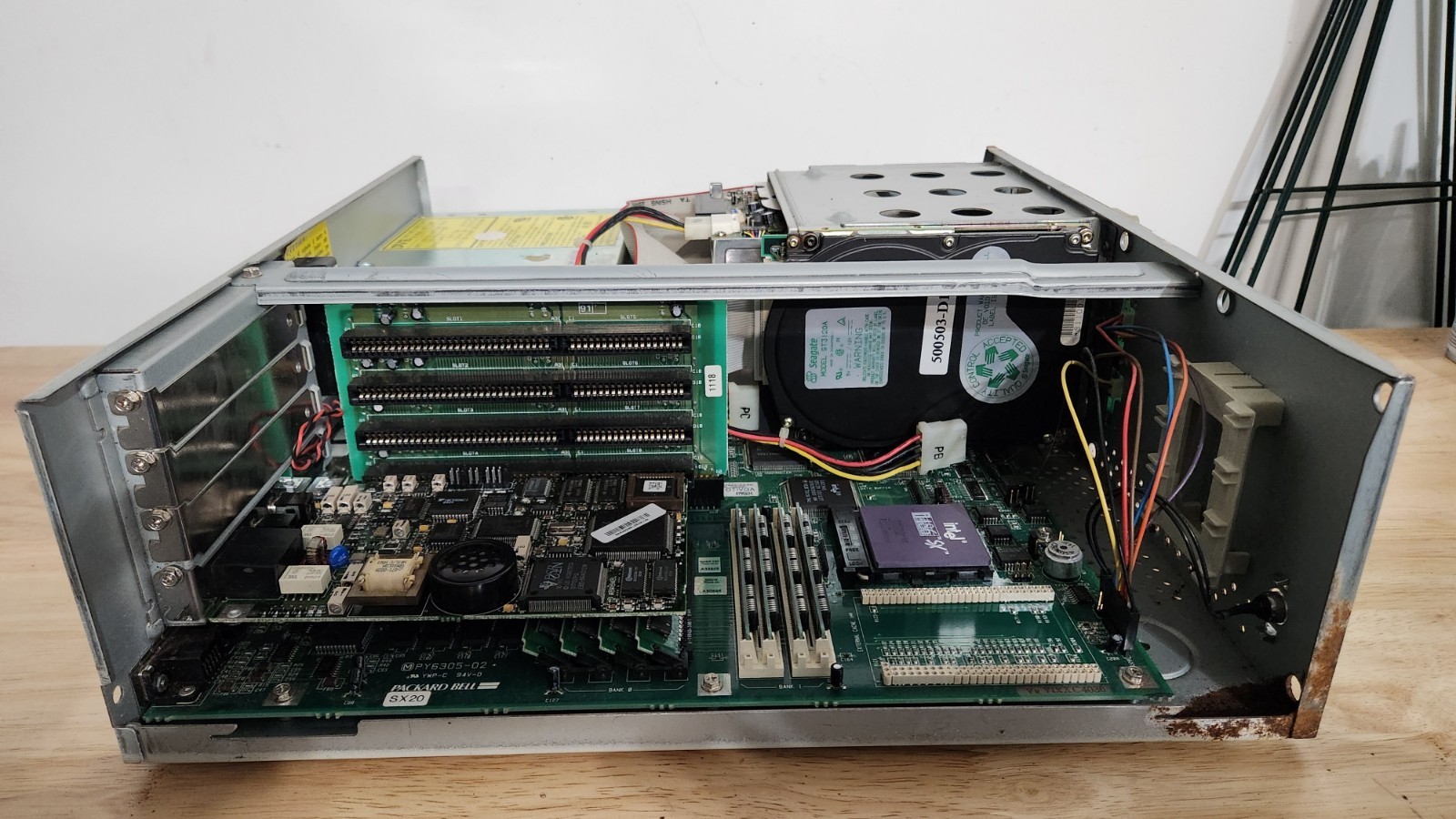 Vintage Packard Bell Executive 486SXES MODEL PB 23 Desktop Computer TESTED WORKS