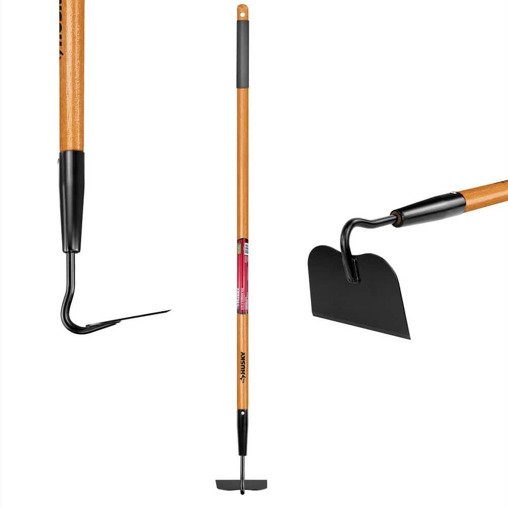 51 In. L Wood Handle Garden Hoe Outdoor Gardening Tool